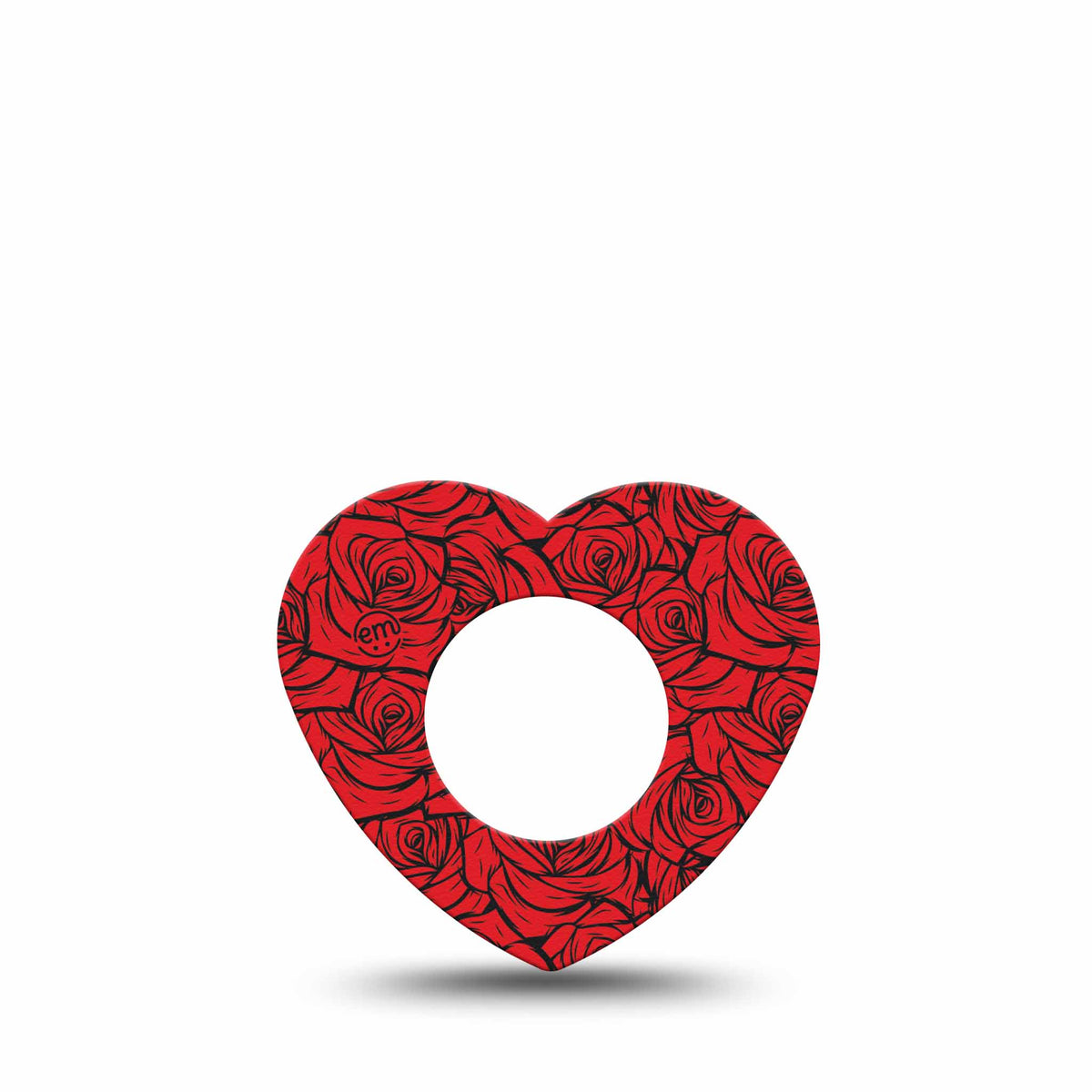ExpressionMed Roses Heart Shaped Adhesive Patch Freestyle Libre 2