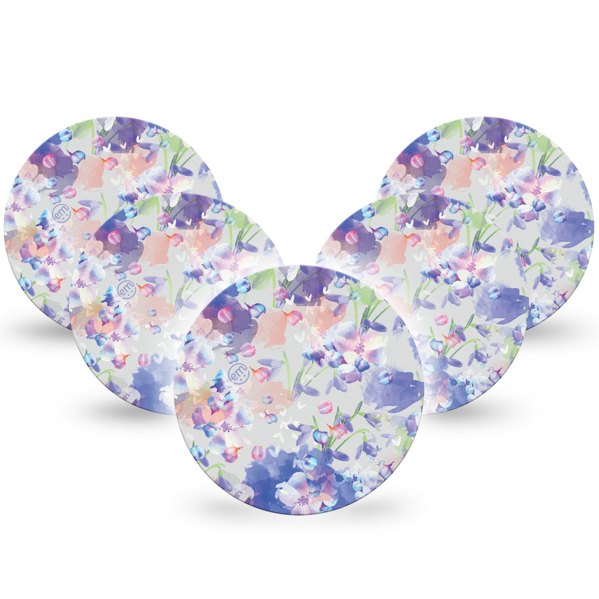 ExpressionMed OverPatch Dreamy Blooms  Adhesive Patch Freestyle Libre 2 or 3