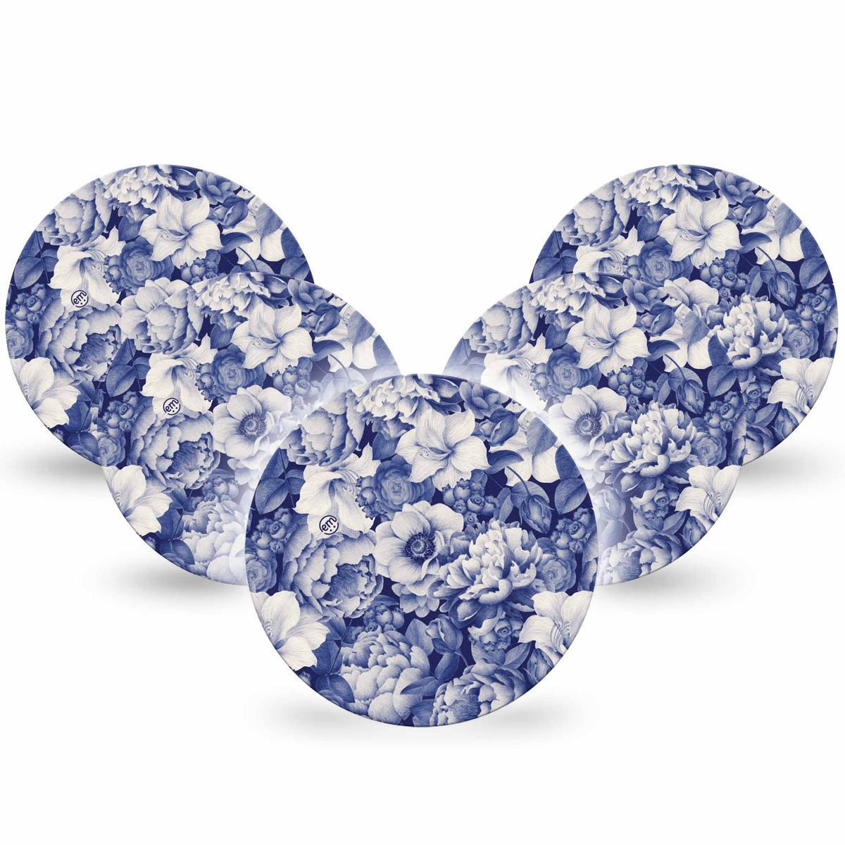 ExpressionMed OverPatch Moody Blues Adhesive Patch Freestyle Libre 2 or 3