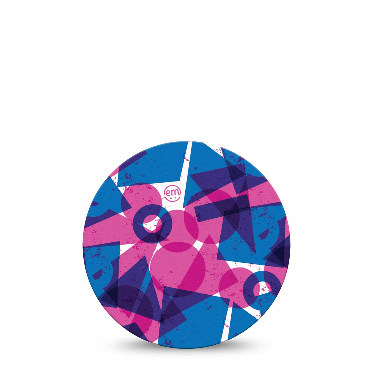 ExpressionMed OverPatch Violet Vortex Adhesive Patch Freestyle Libre 2 or 3