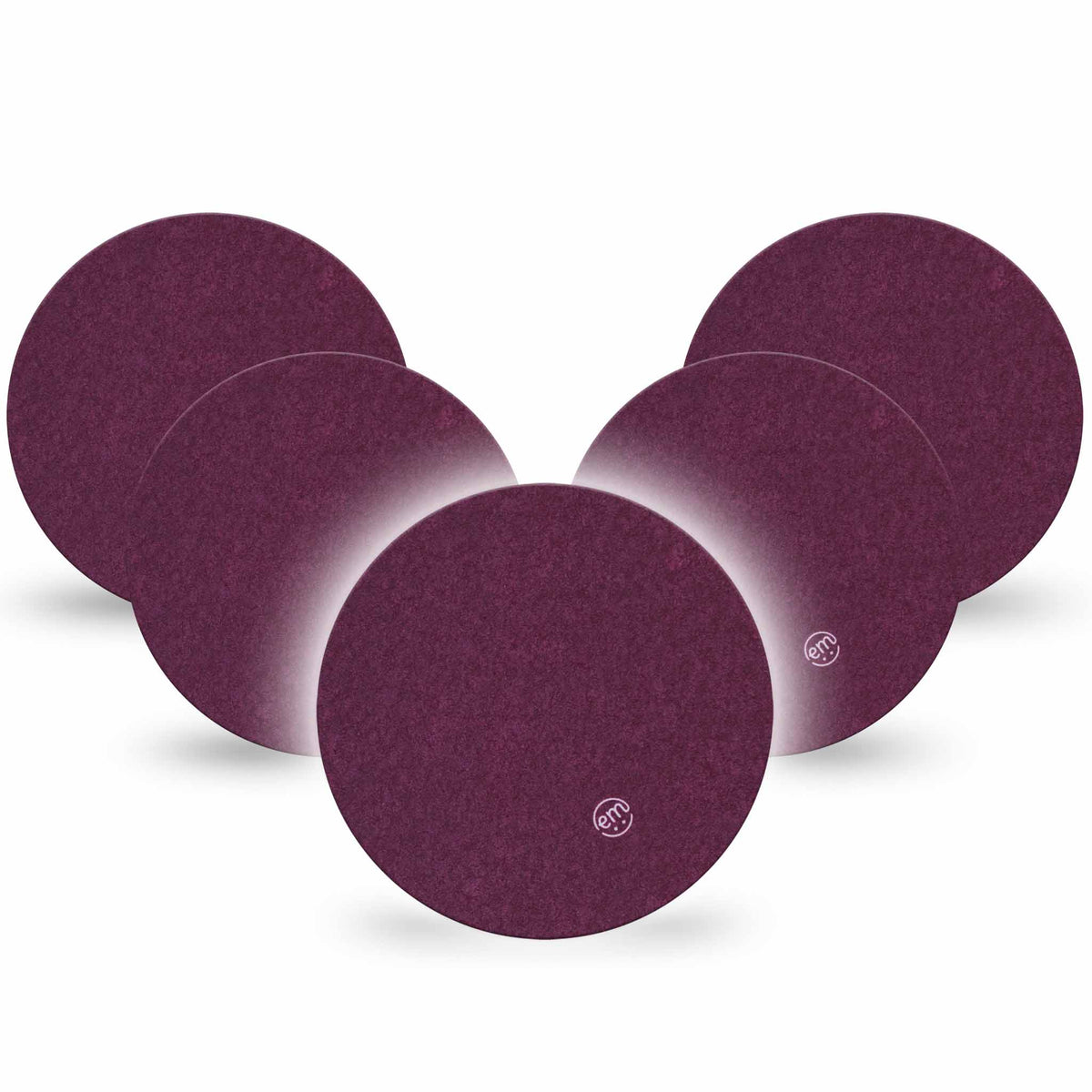ExpressionMed OverPatch Wine Adhesive Patch Freestyle Libre 2 or 3