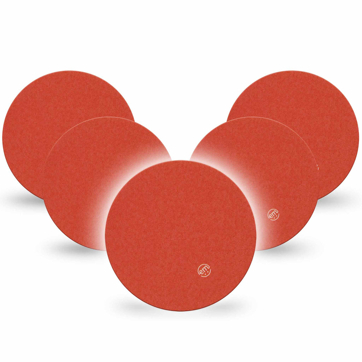 ExpressionMed OverPatch Cherry Red Adhesive Patch Freestyle Libre 2 or 3