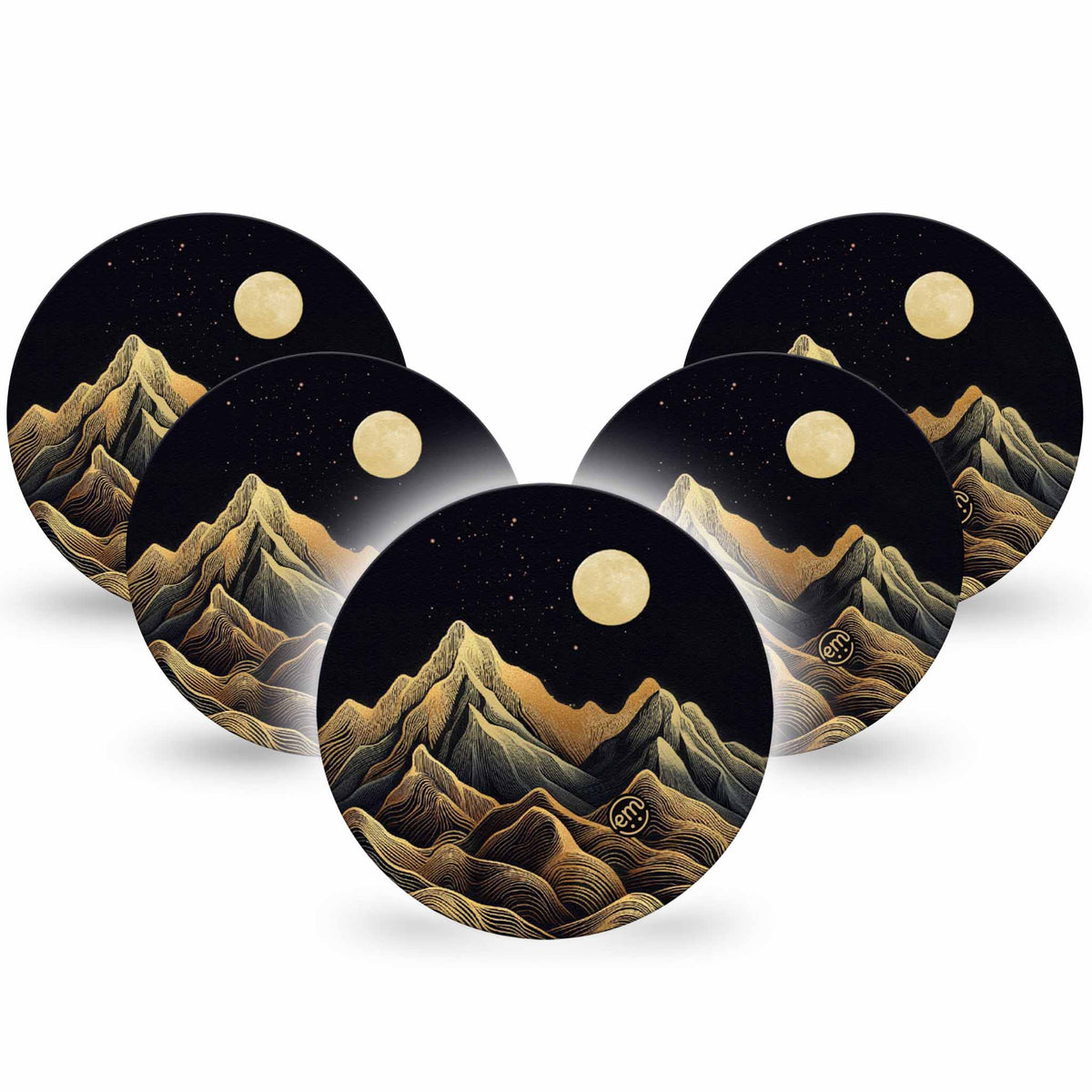 ExpressionMed OverPatch Black Mountain Adhesive Patch Freestyle Libre 2 or 3