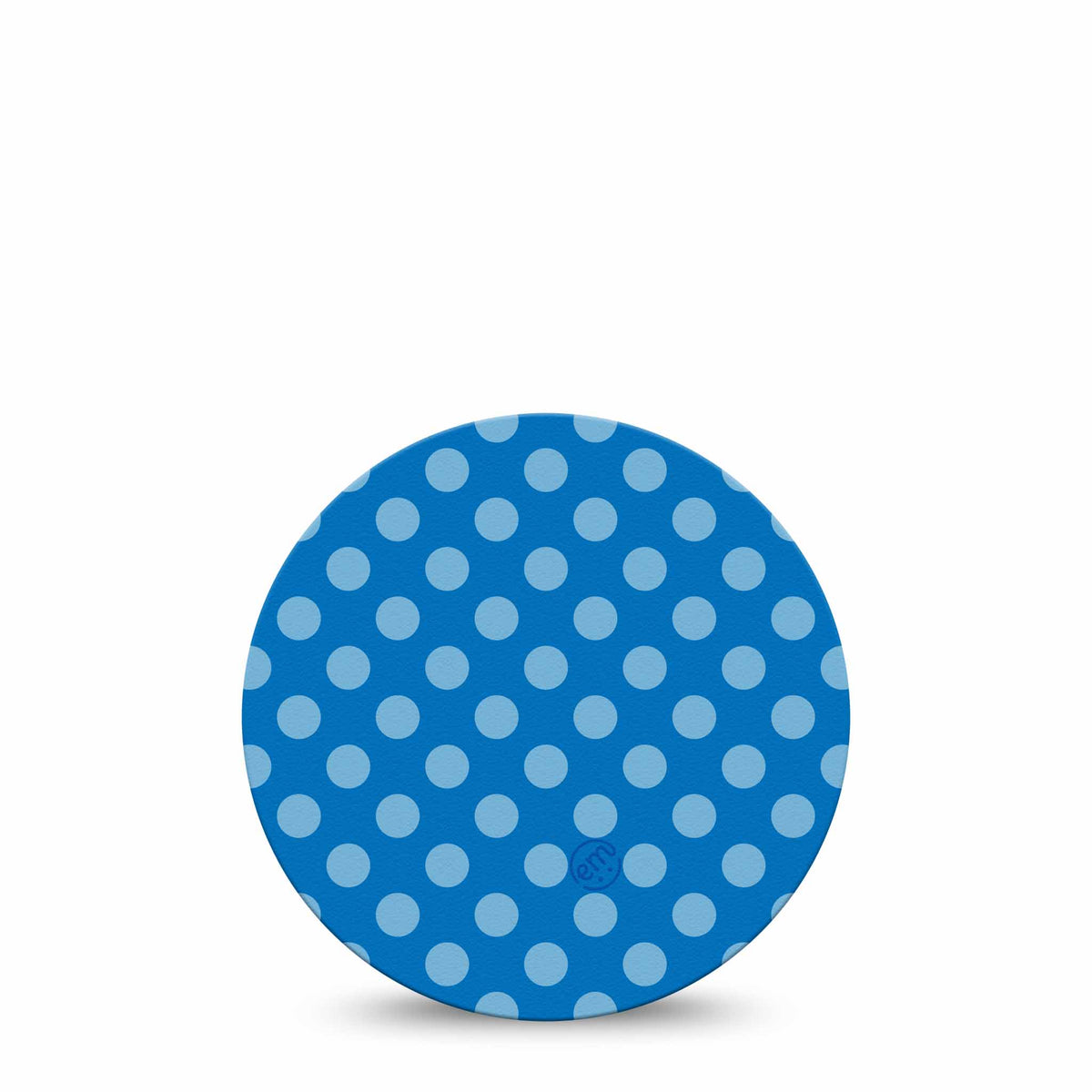 ExpressionMed OverPatch Blue Polka Dots Adhesive Patch Freestyle Libre 2 or 3