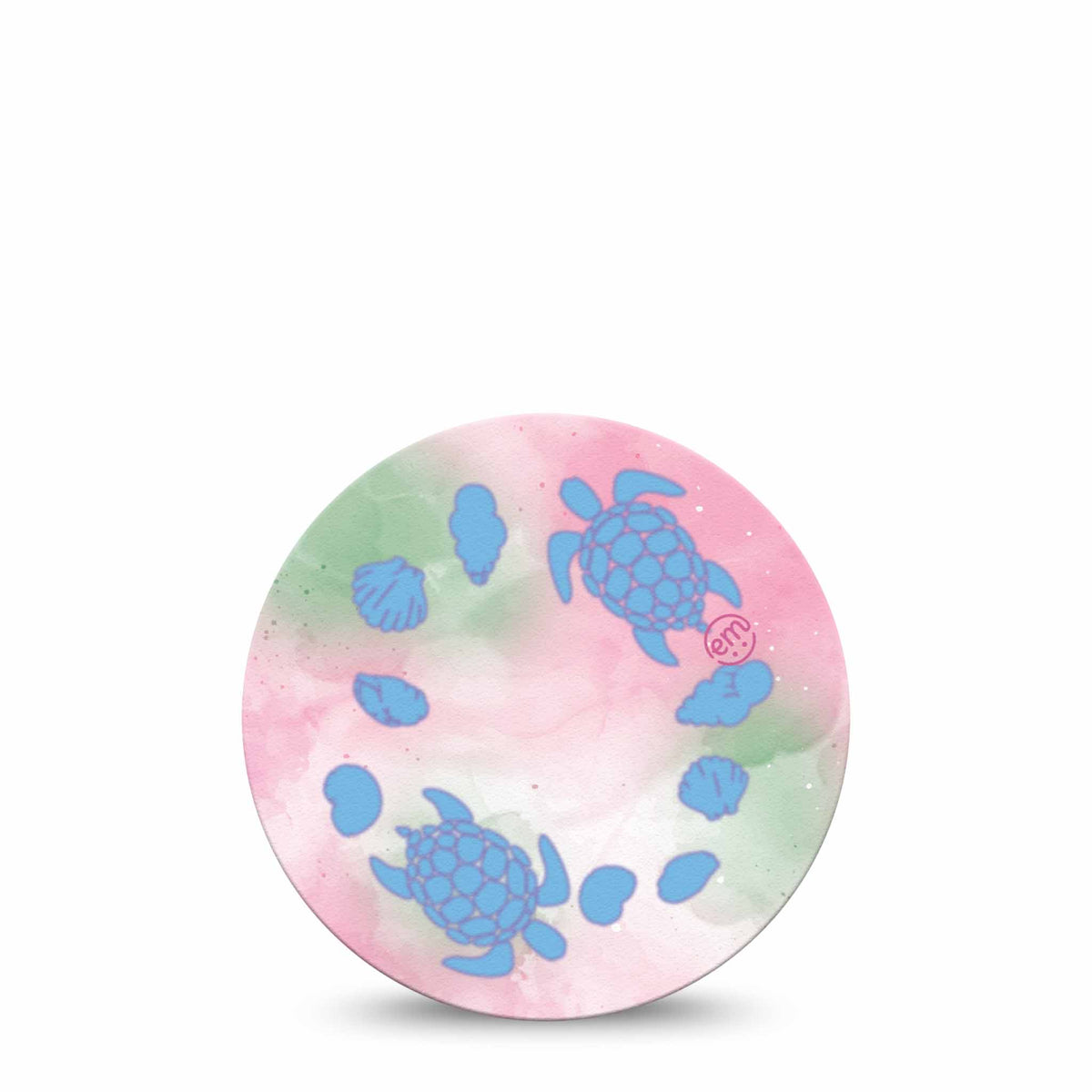 ExpressionMed OverPatch Turtley One-derful Adhesive Patch Freestyle Libre 2 or 3