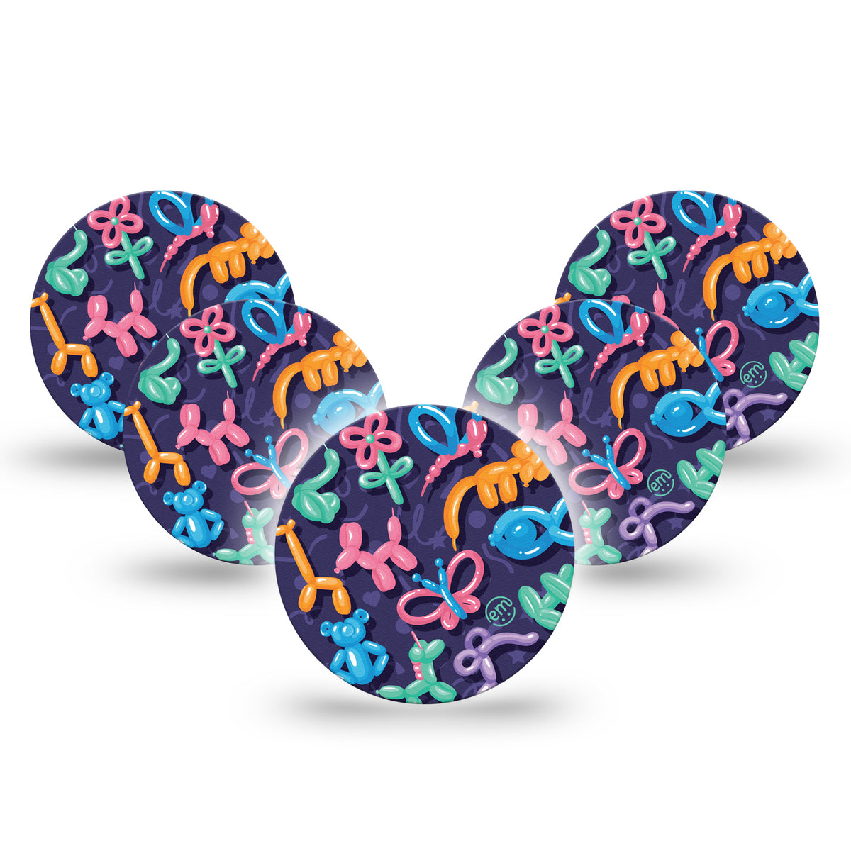 ExpressionMed OverPatch Balloon Animals Adhesive Patch Freestyle Libre 3