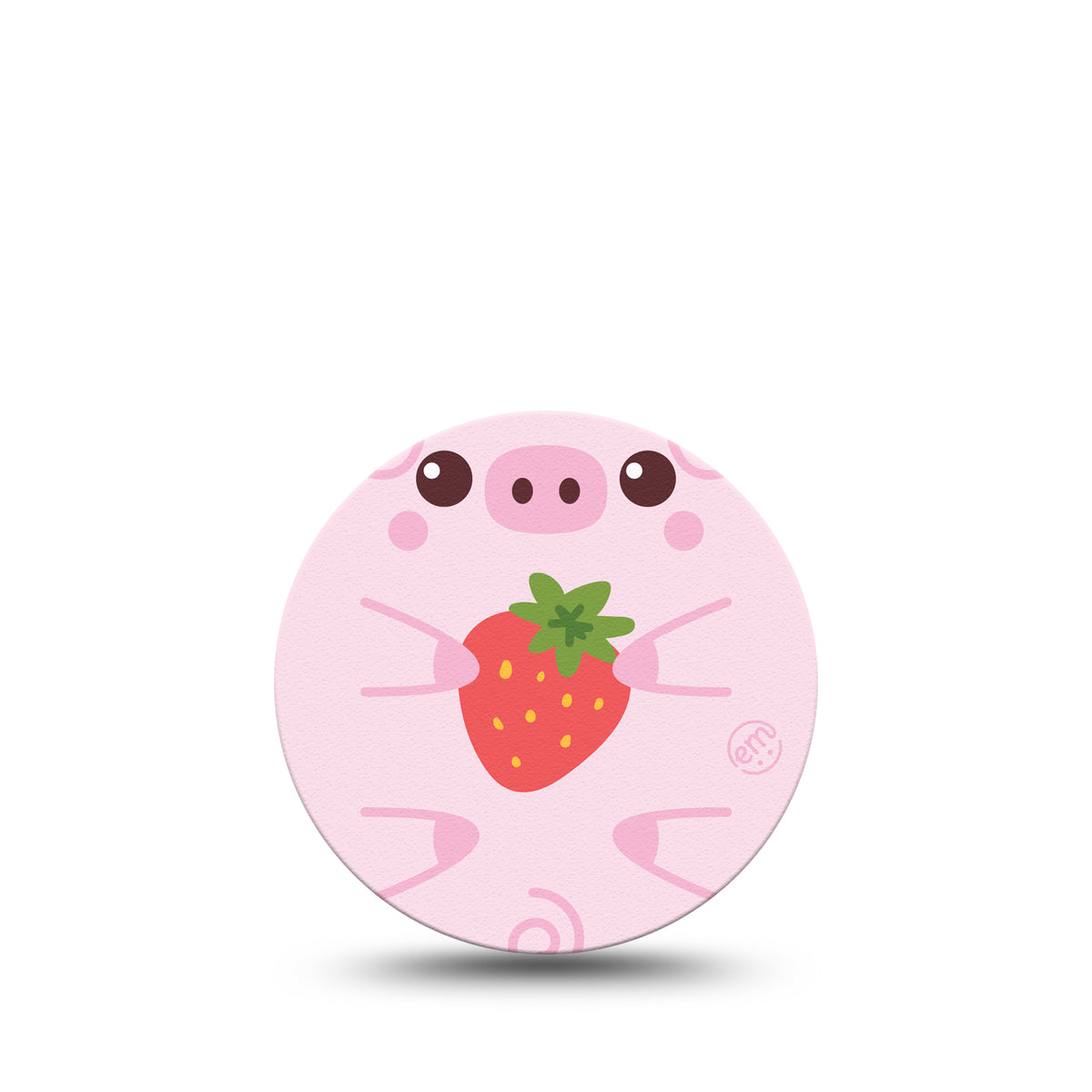 ExpressionMed OverPatch Strawberry Piglet Adhesive Patch Freestyle Libre 3