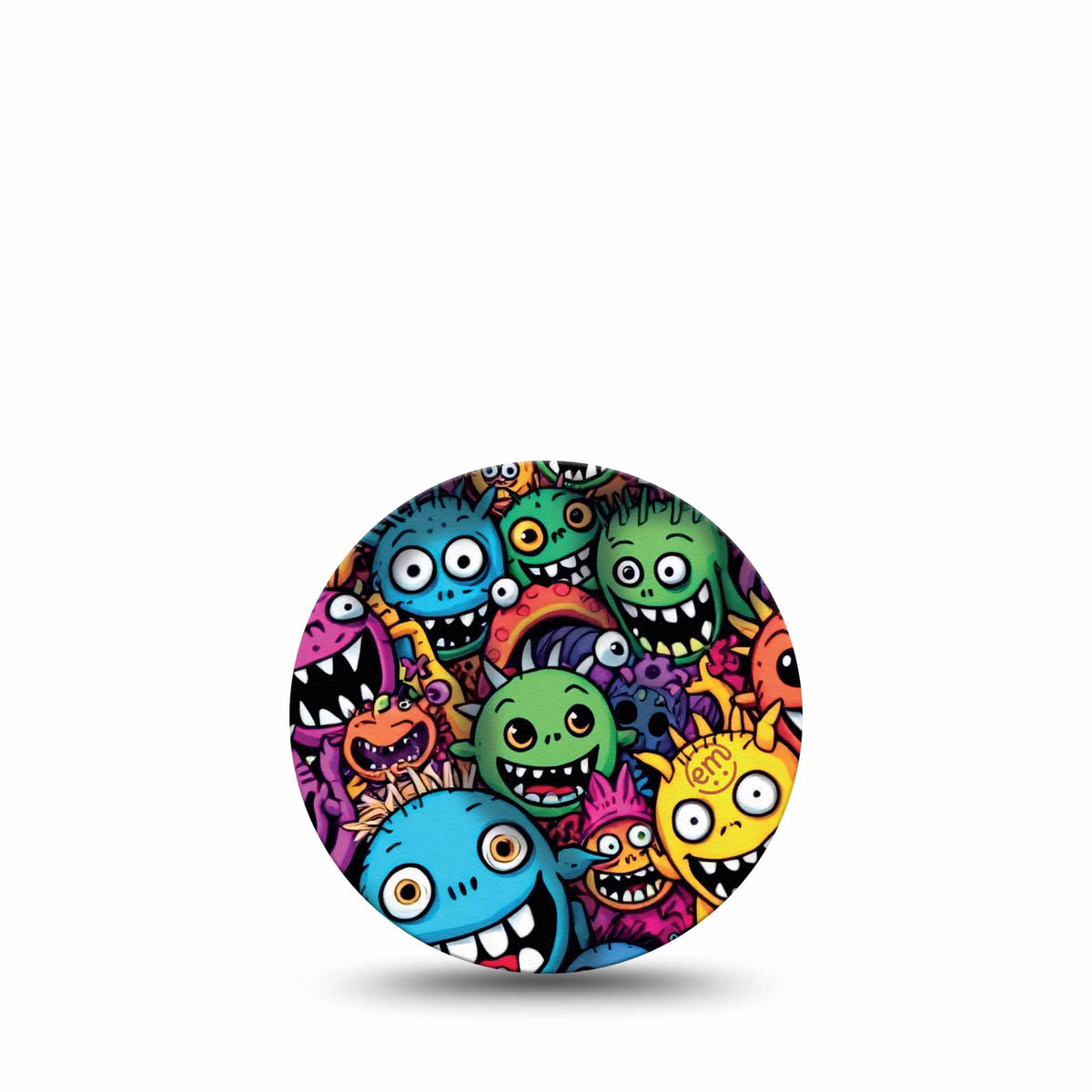 ExpressionMed OverPatch Funky Monsters Adhesive Patch Freestyle Libre 3
