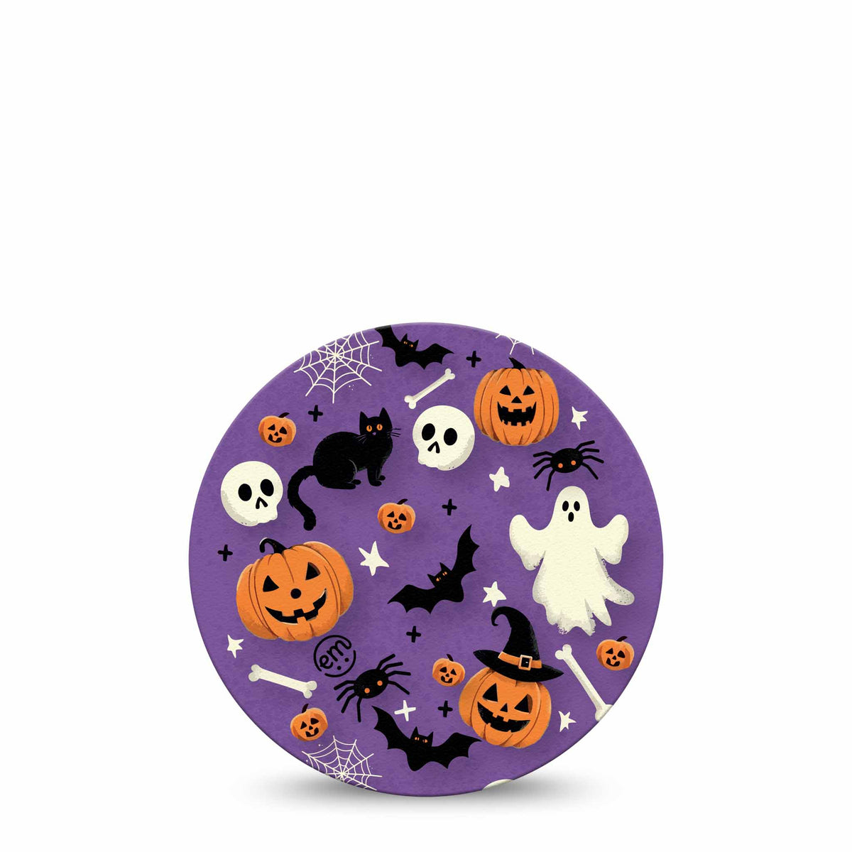 ExpressionMed OverPatch Happy Halloween Adhesive Patch Freestyle Libre 2 or 3