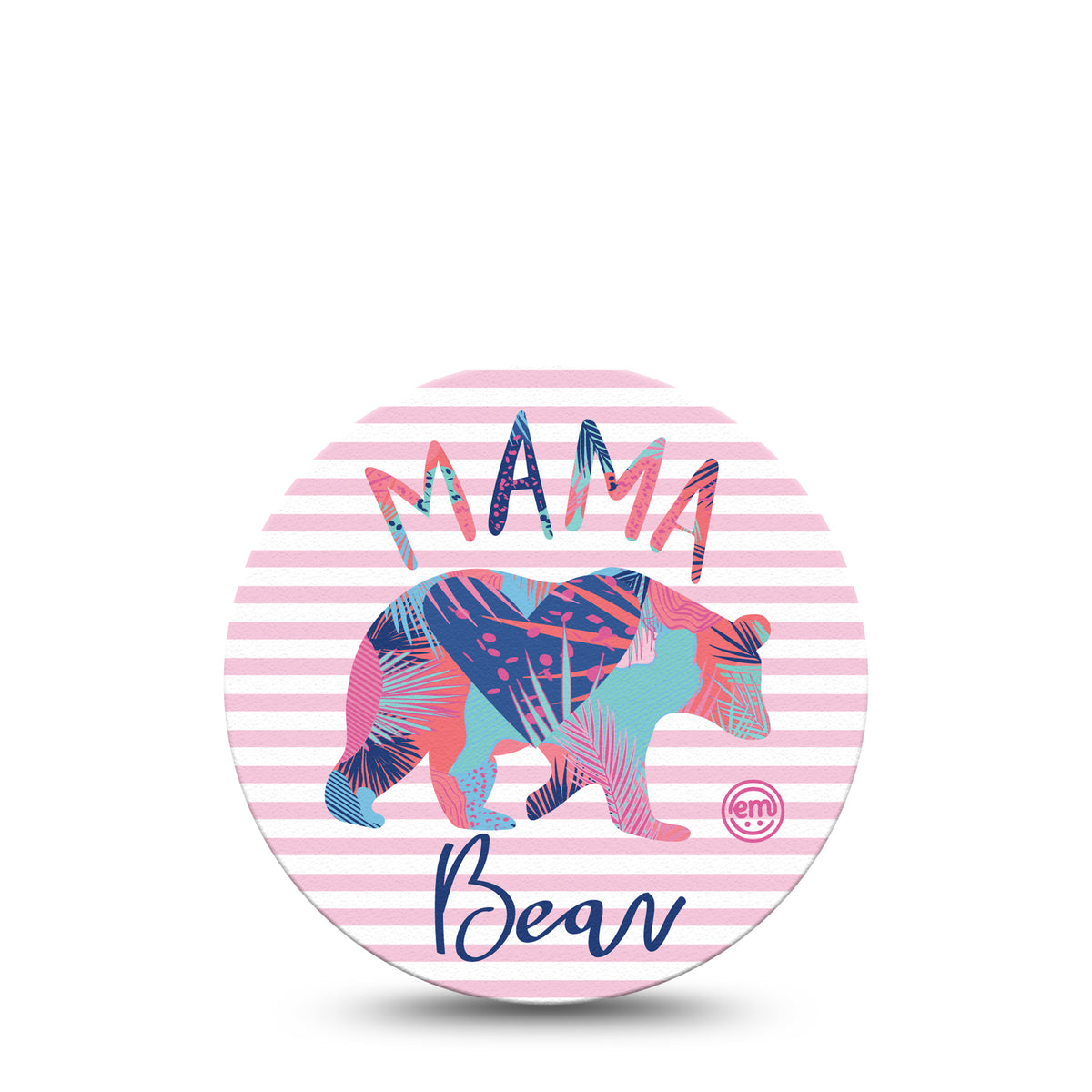 ExpressionMed OverPatch Mama Bear Adhesive Patch Freestyle Libre 2 or 3