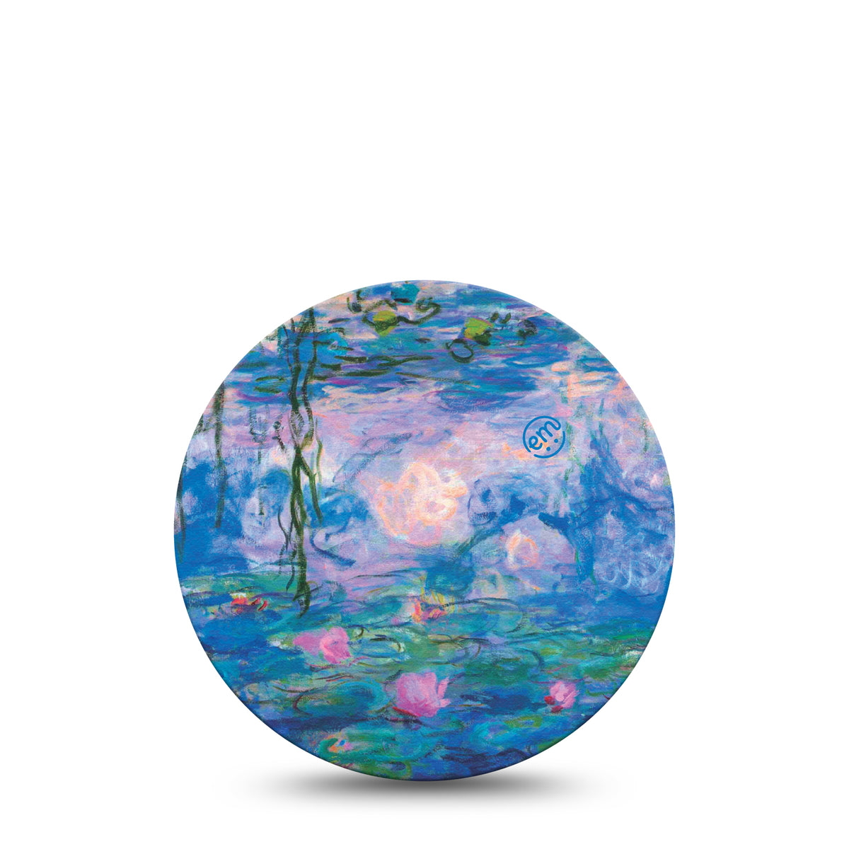 ExpressionMed OverPatch Monet Water Lilies Adhesive Patch Freestyle Libre 2 or 3