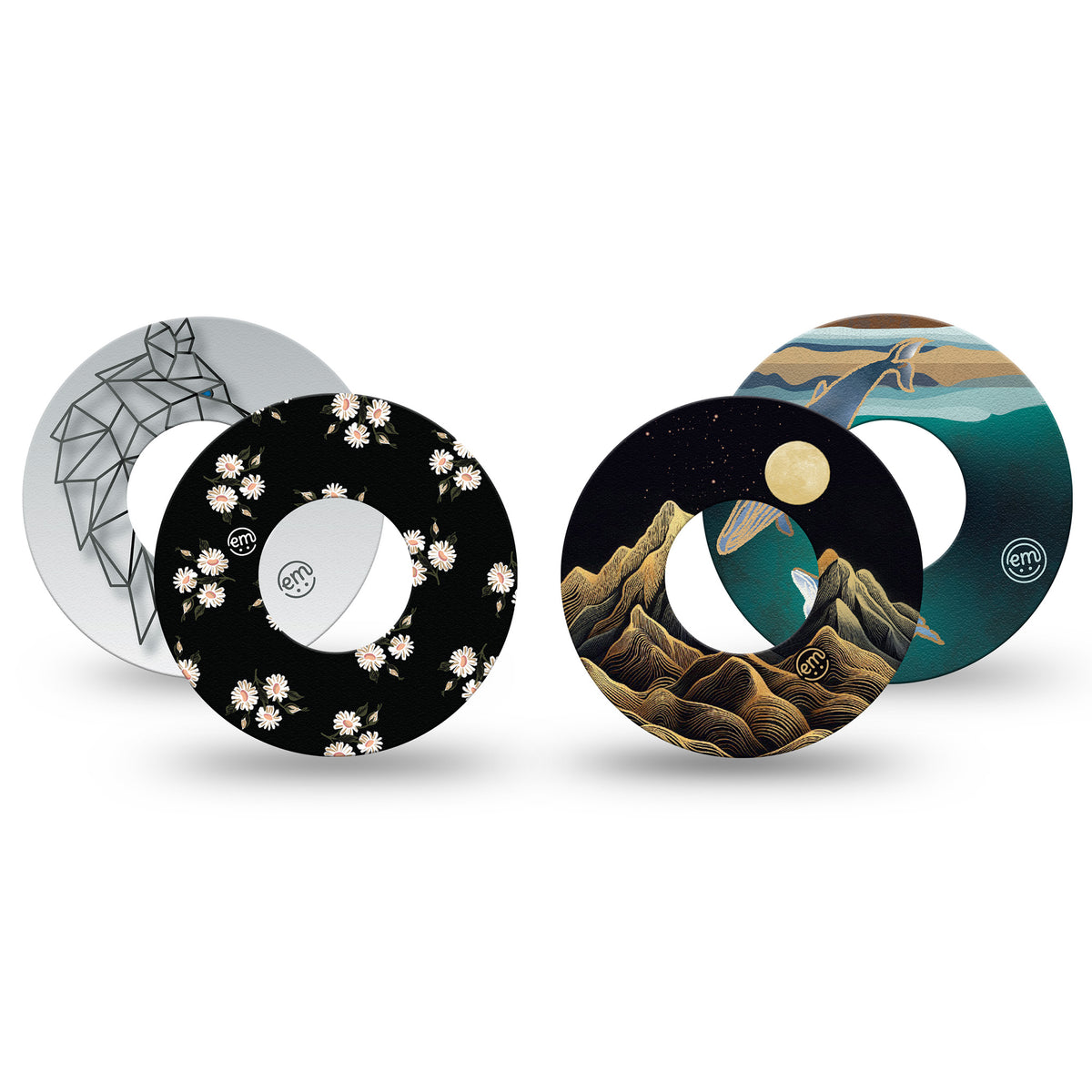 ExpressionMed Wild & Wonder Variety 4 Patch Pack Freestyle Libre 2