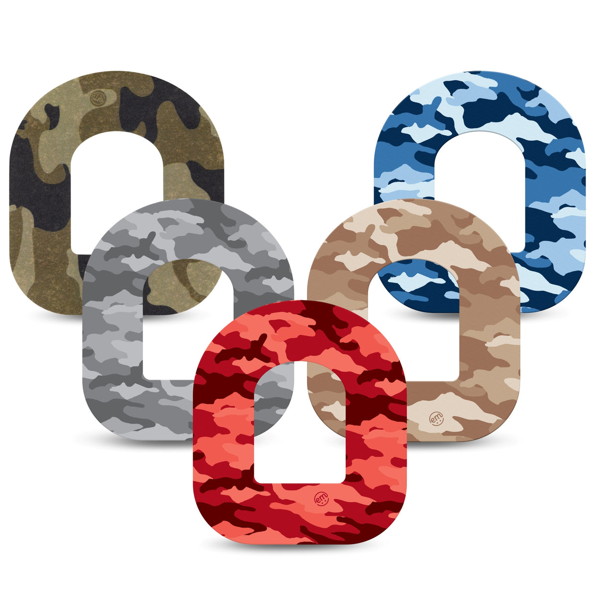 ExpressionMed Omnipod Camo Variety Patch Pack