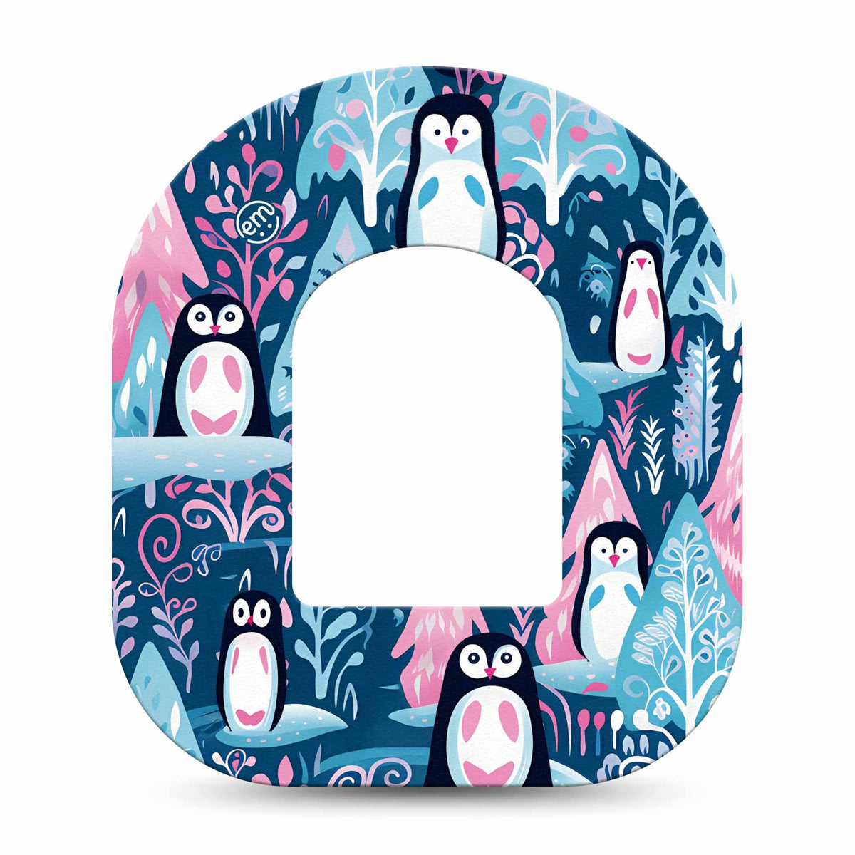 ExpressionMed Penguins Adhesive Patch Omnipod