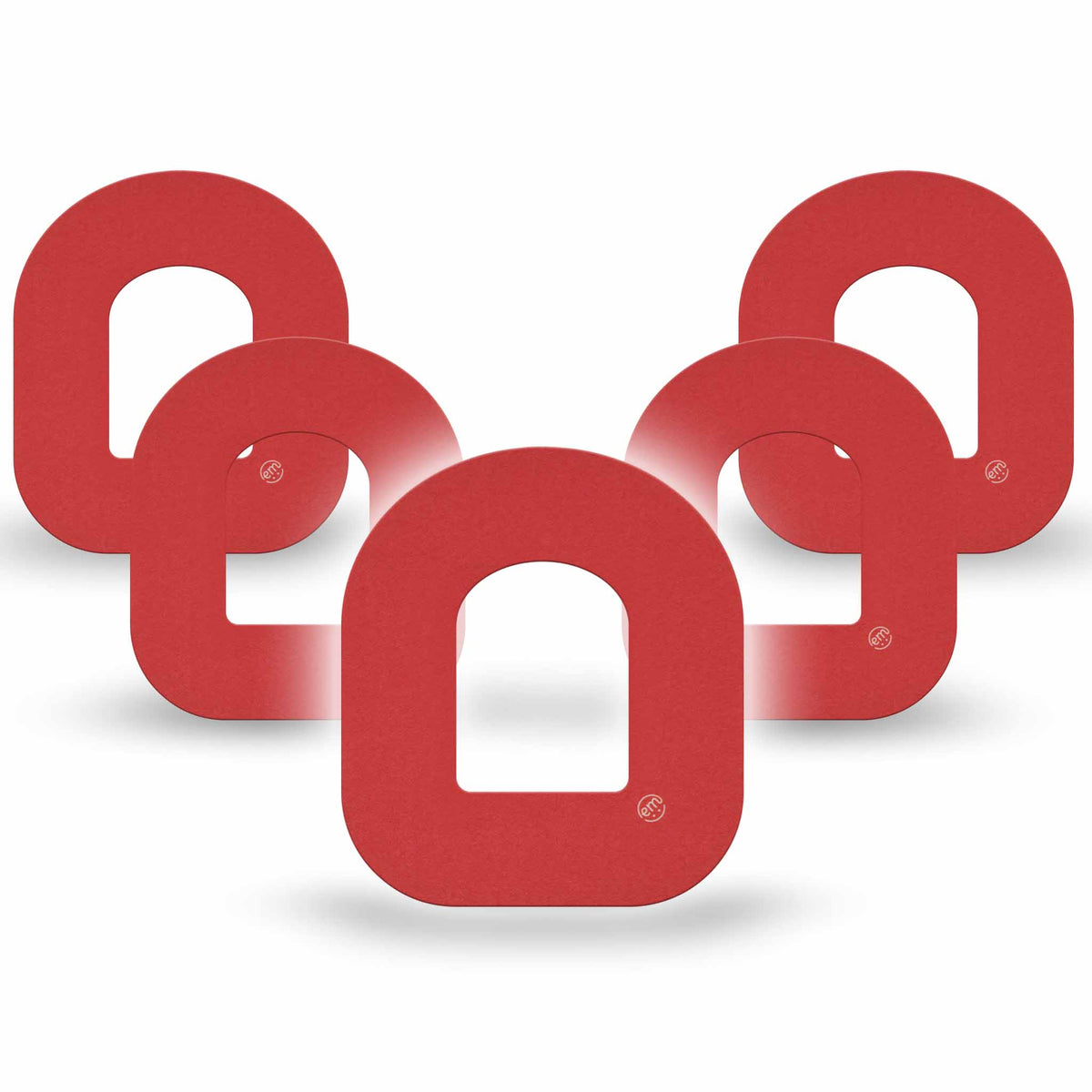 ExpressionMed Cherry Red Adhesive Patch Omnipod