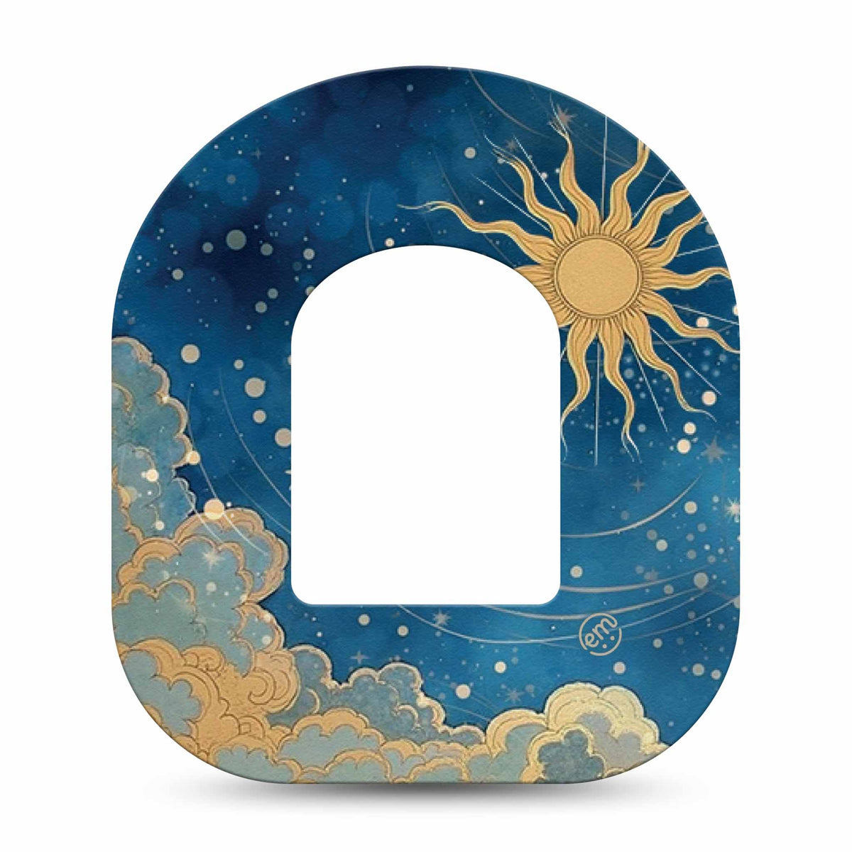 ExpressionMed Mystic Skies Adhesive Patch Omnipod