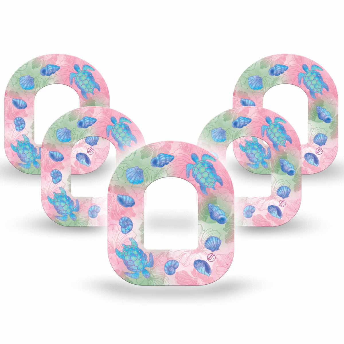 ExpressionMed Turtley One-derful Adhesive Patch Omnipod