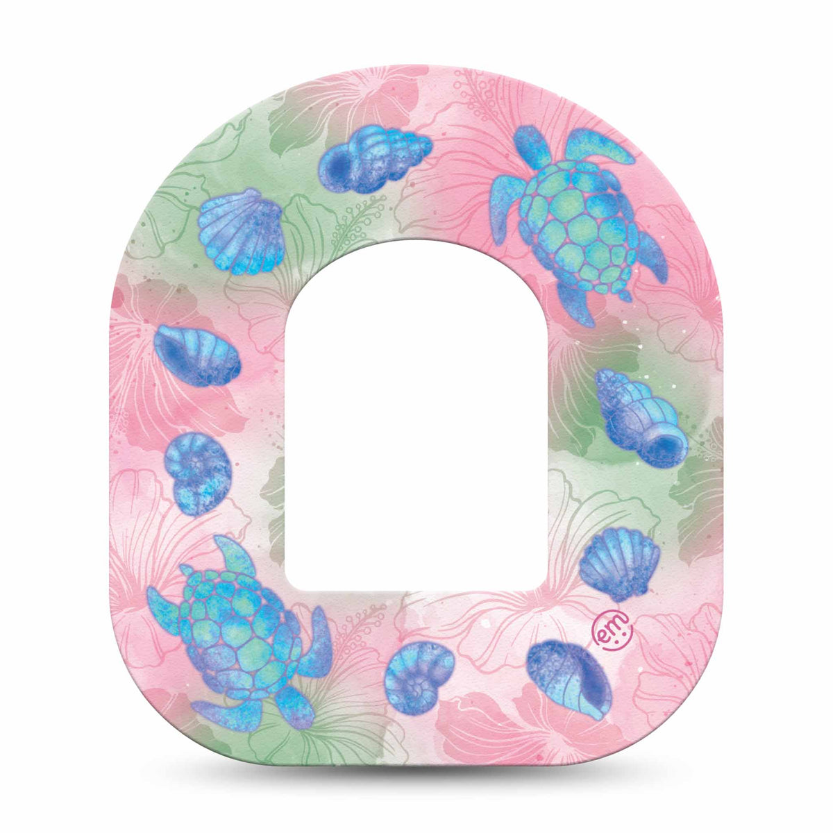 ExpressionMed Turtley One-derful Adhesive Patch Omnipod
