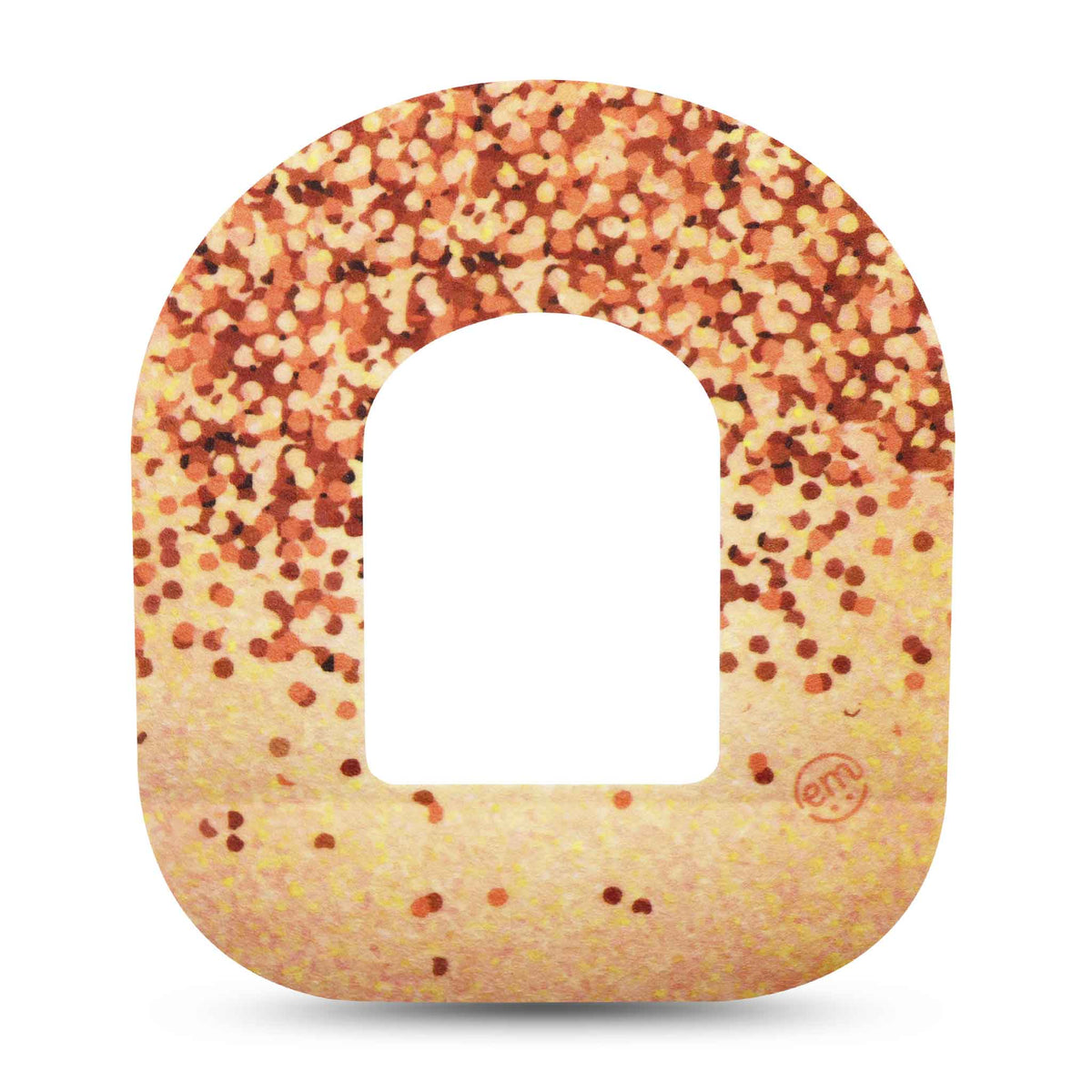 ExpressionMed Champagne Shimmer Adhesive Patch Omnipod