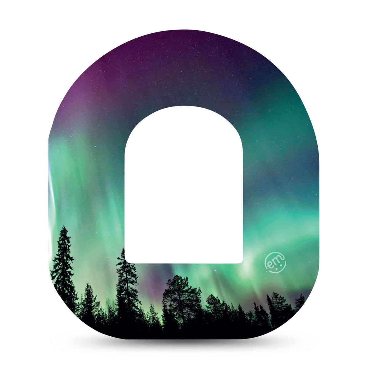 ExpressionMed Northern Lights Adhesive Patch Omnipod