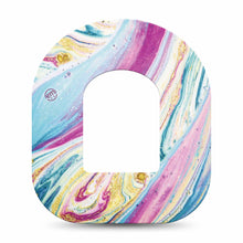 ExpressionMed Shimmering Marble Adhesive Patch Omnipod