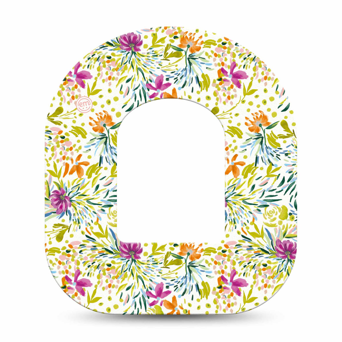 ExpressionMed Summer Greenery Adhesive Patch Omnipod