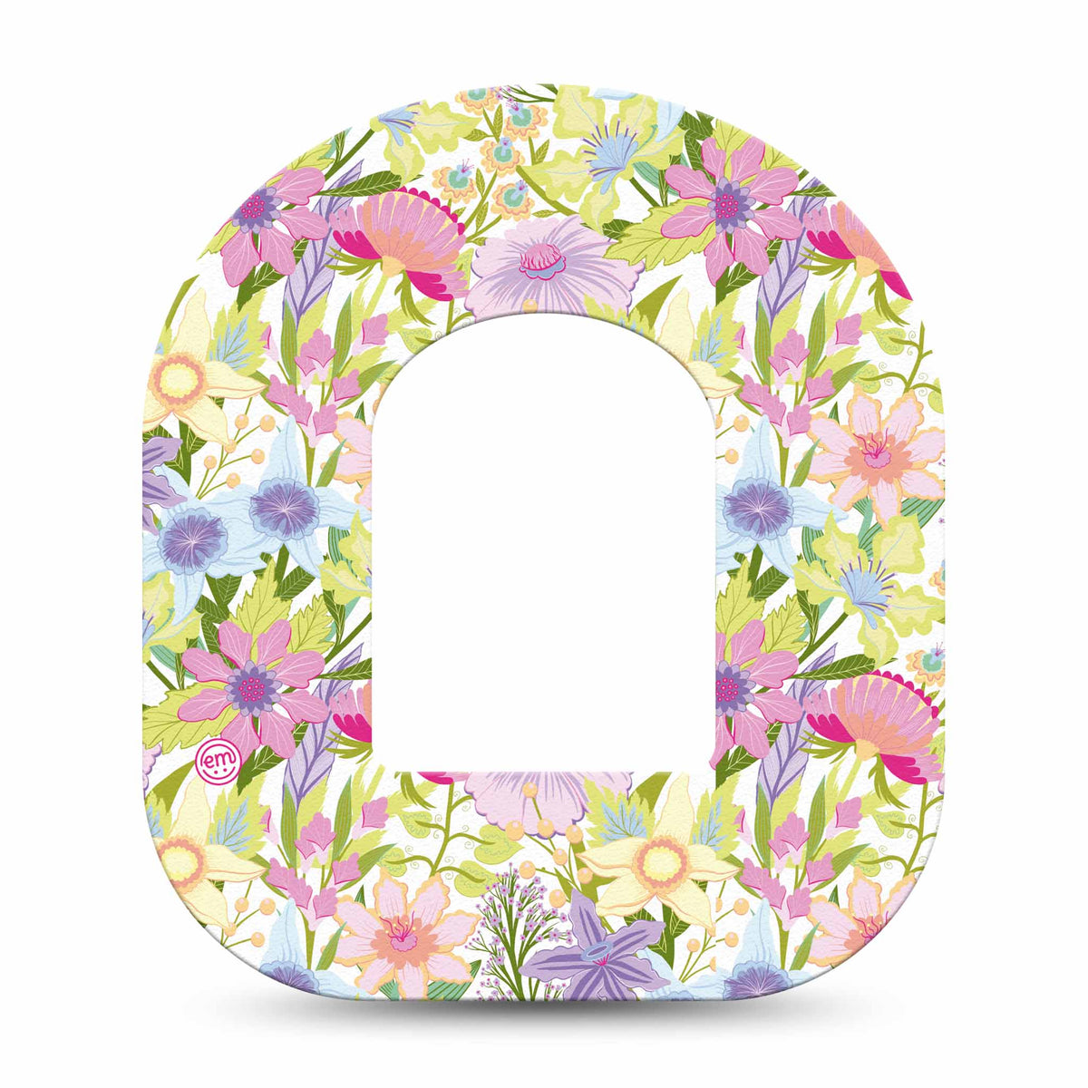 ExpressionMed Fantasy Florals Adhesive Patch Omnipod