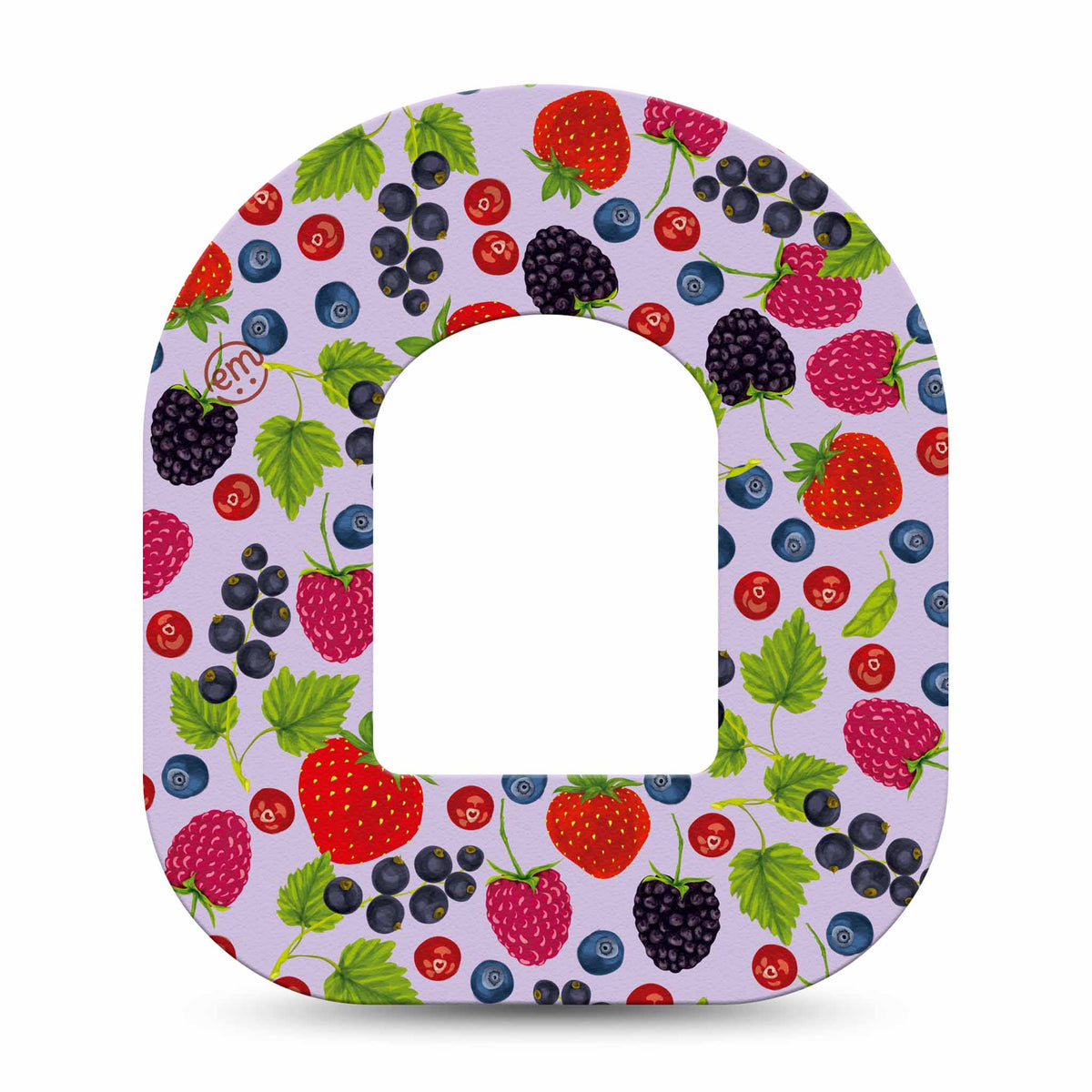 ExpressionMed Wild Berries Adhesive Patch Omnipod