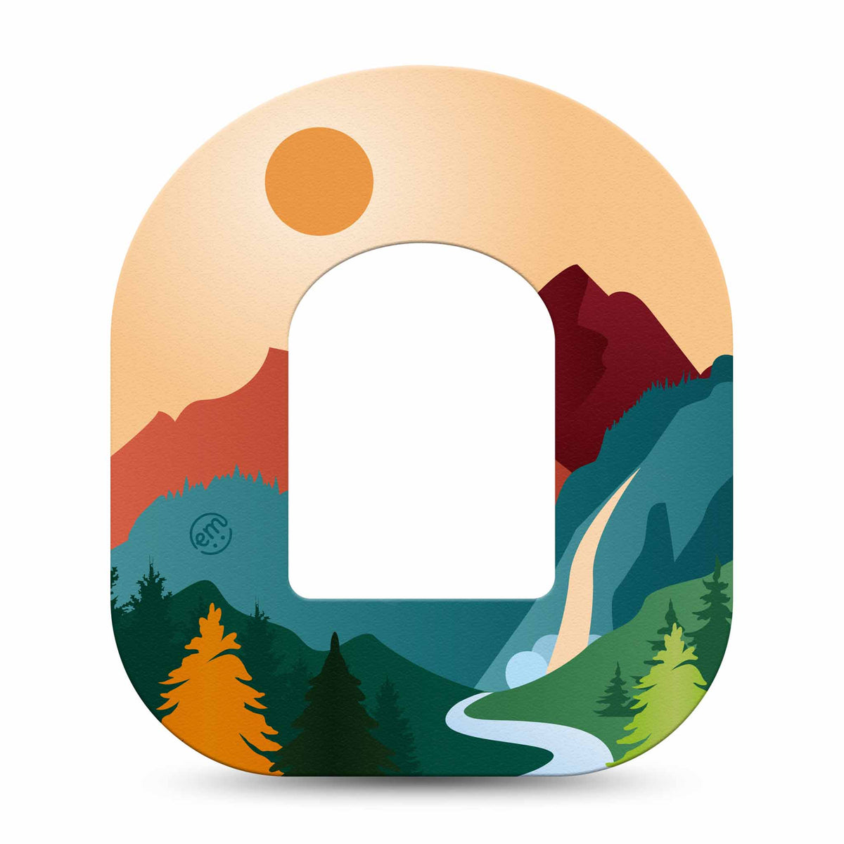 ExpressionMed National Parks Adhesive Patch Omnipod