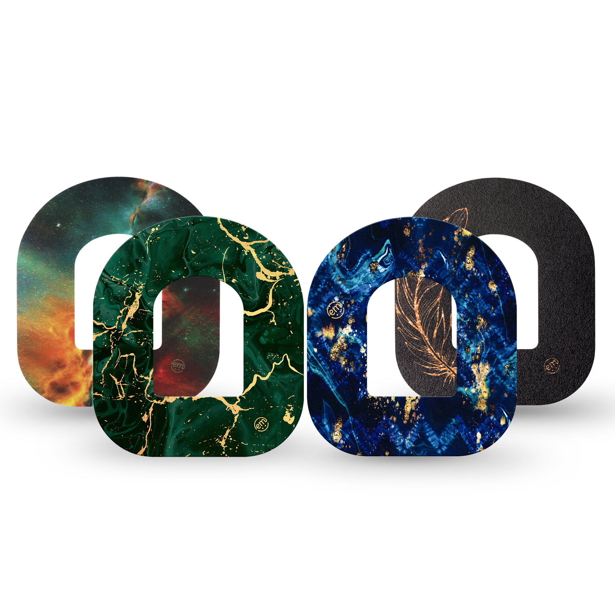 ExpressionMed Streaks of Stardust Variety 4 Patch Pack Omnipod