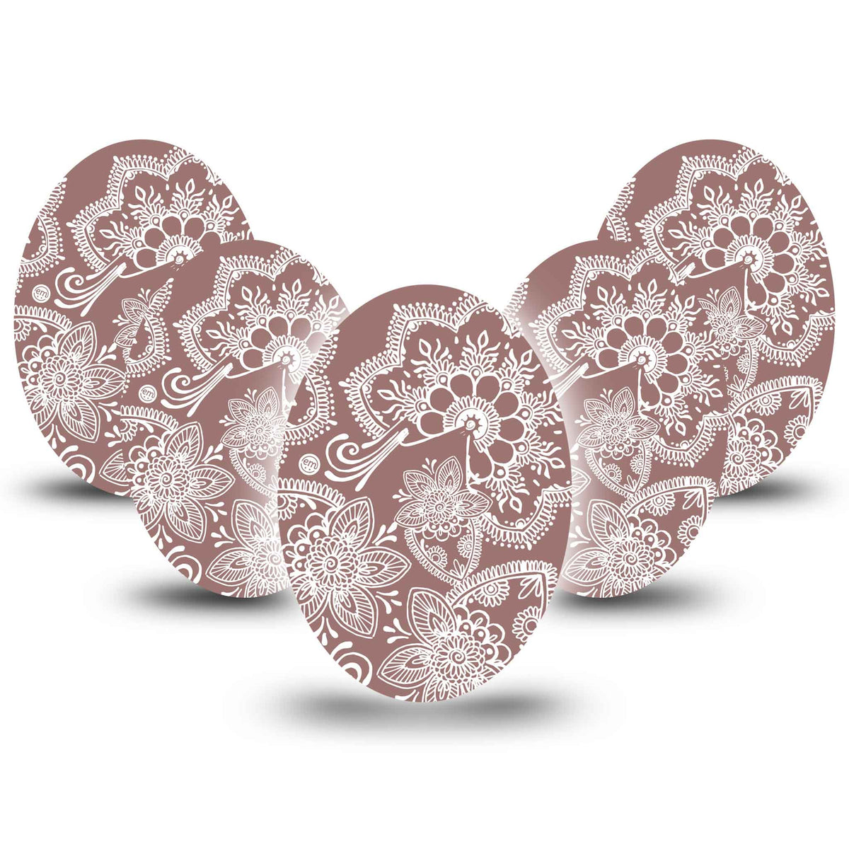 ExpressionMed Henna Adhesive Patch Oval