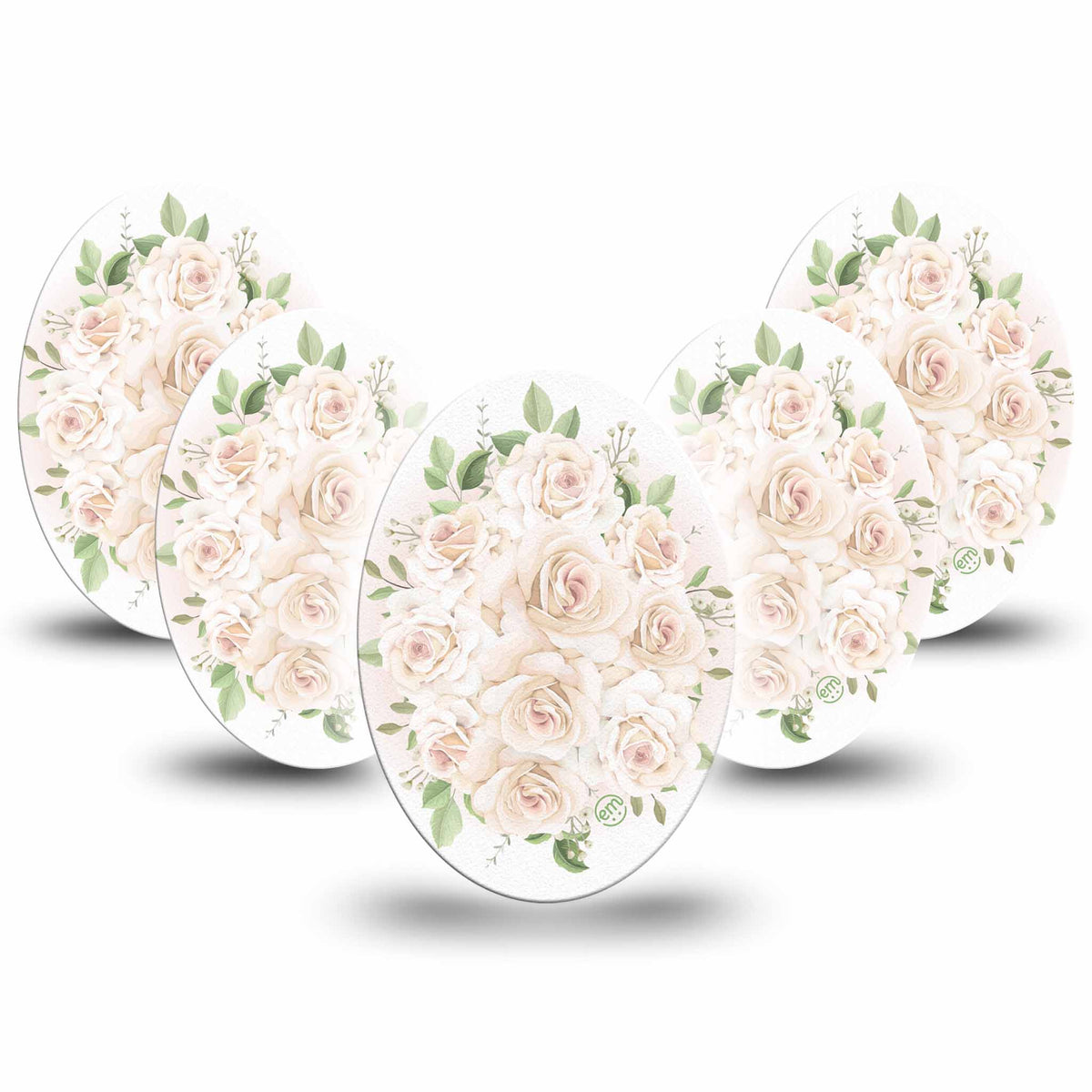ExpressionMed Wedding Bouquet Adhesive Patch Oval
