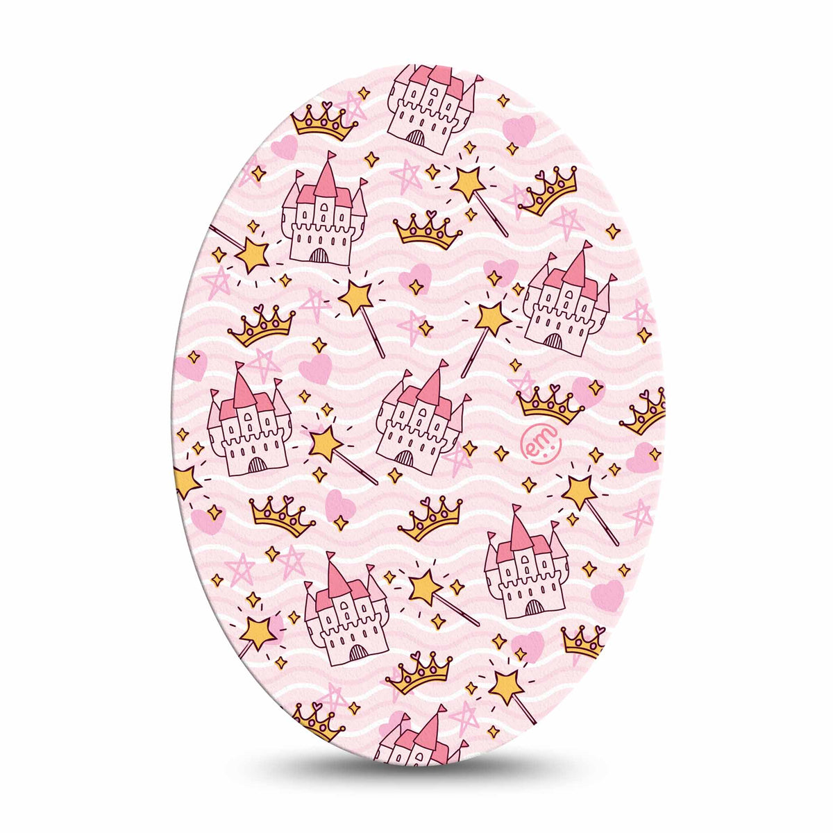 ExpressionMed Castles Adhesive Patch Oval