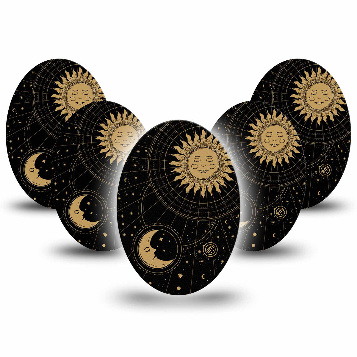 ExpressionMed Cosmic Vibes Adhesive Patch Oval