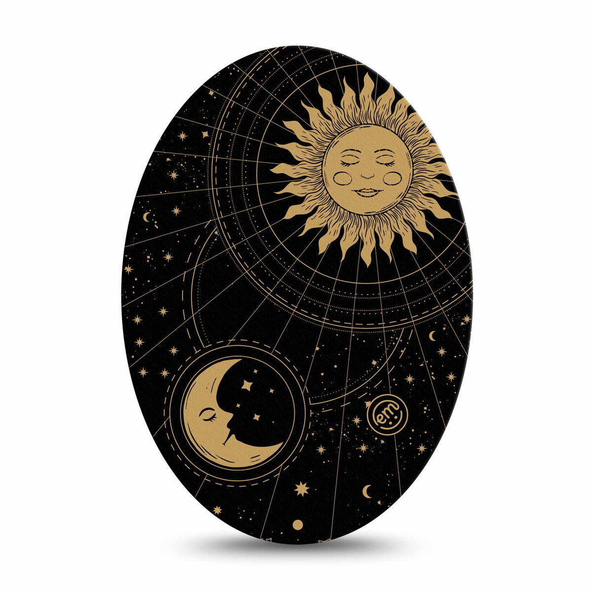 ExpressionMed Cosmic Vibes Adhesive Patch Oval