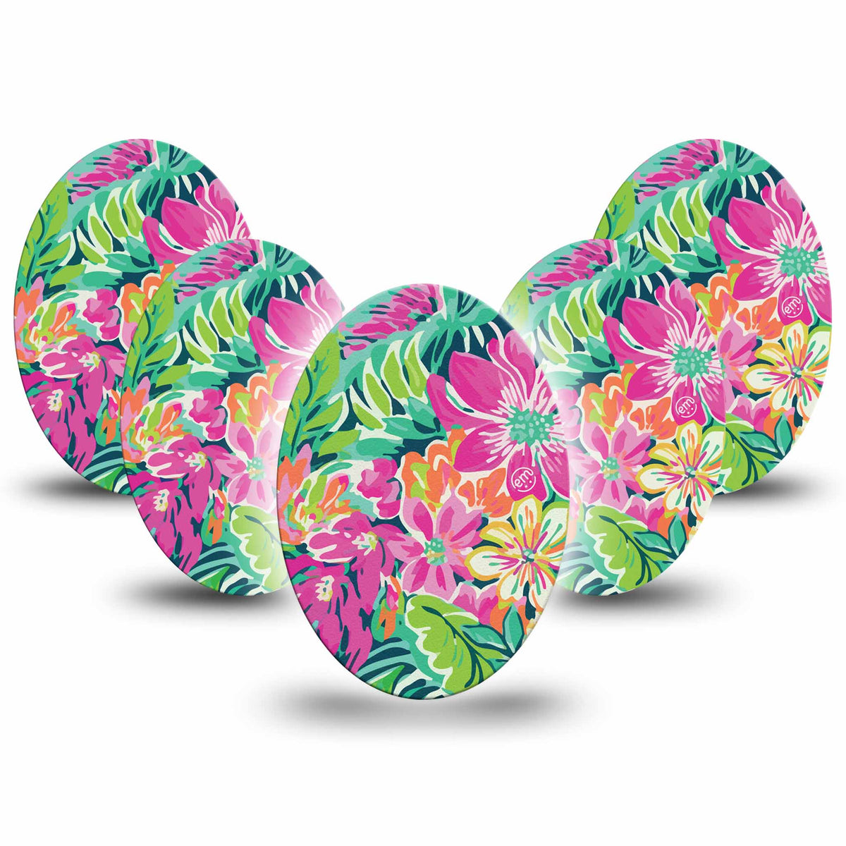 ExpressionMed Tropic Burst Adhesive Patch Oval