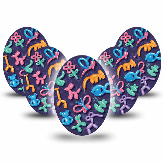 ExpressionMed Balloon Animals Adhesive Patch Oval