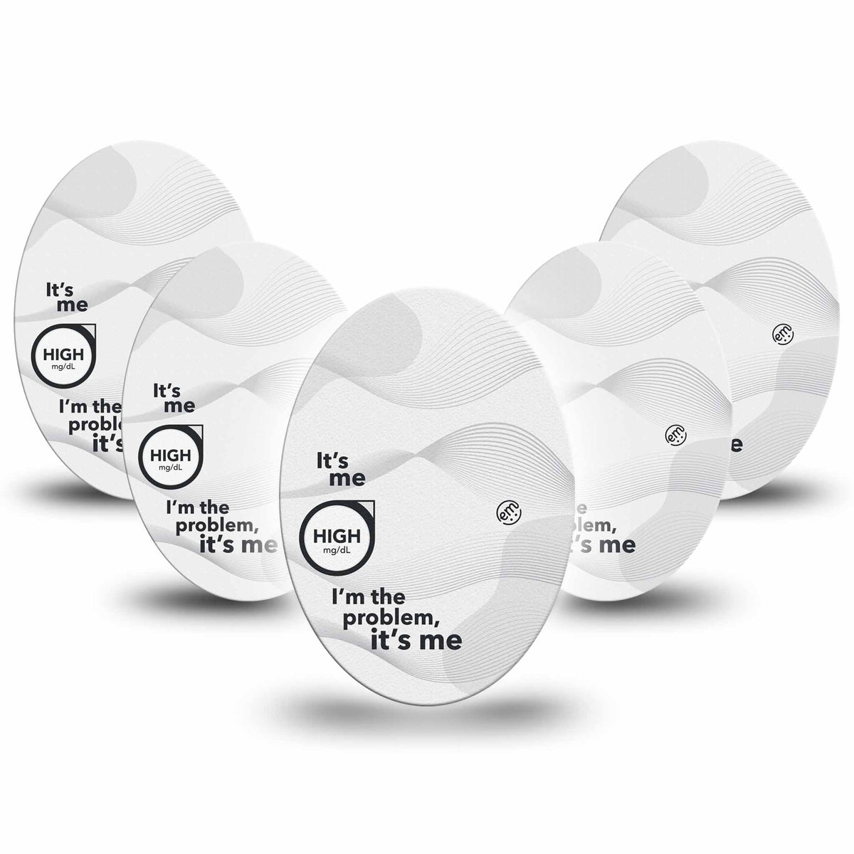 ExpressionMed High, I&#39;m The Problem Adhesive Patch Oval