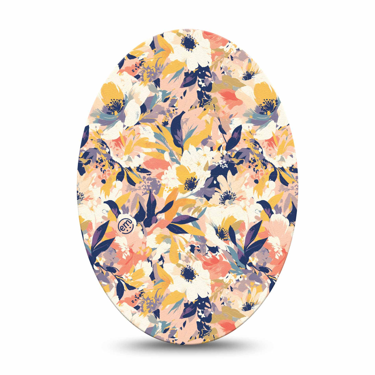ExpressionMed Tinted Blooms Adhesive Patch Oval