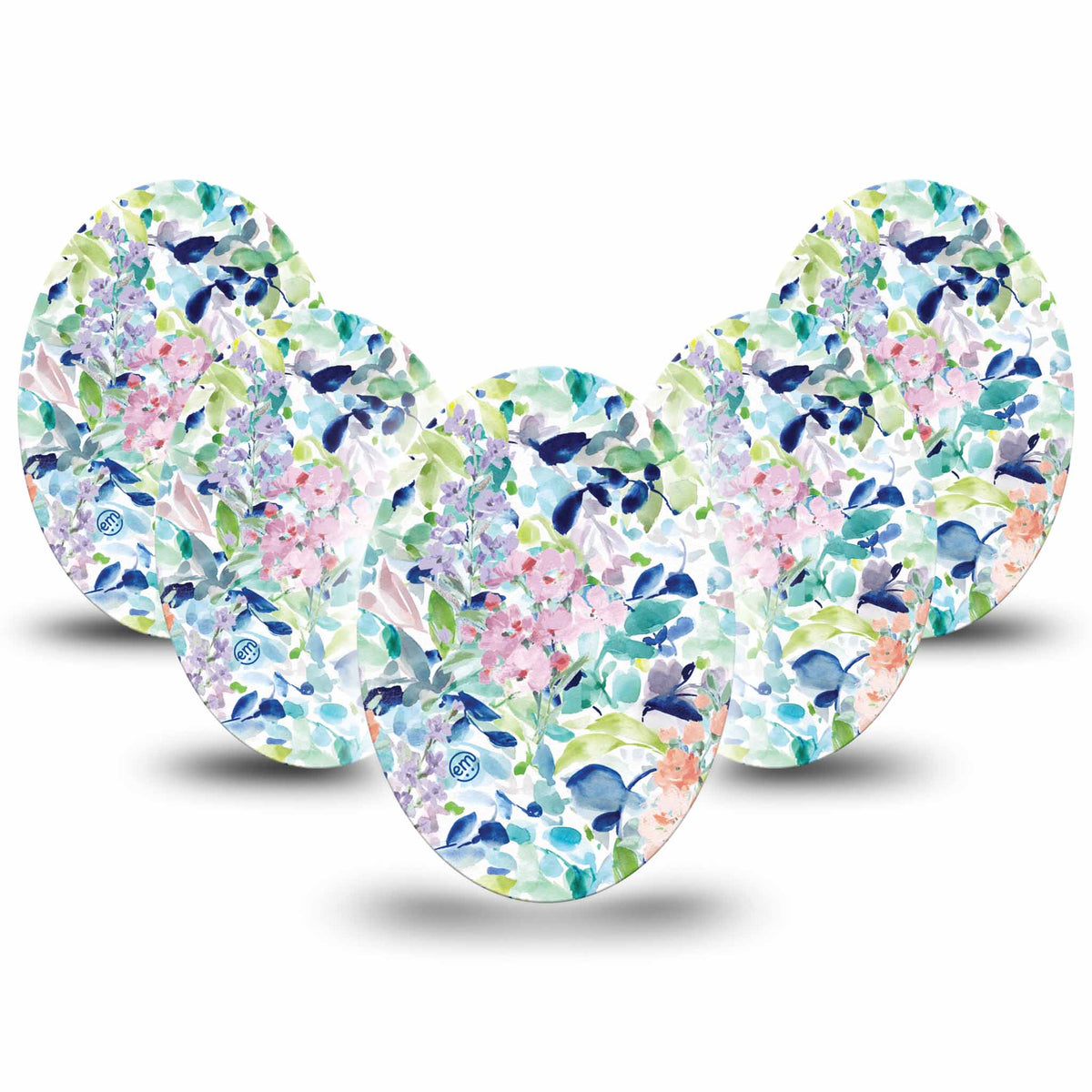 ExpressionMed Subdued Tropics Adhesive Patch Oval