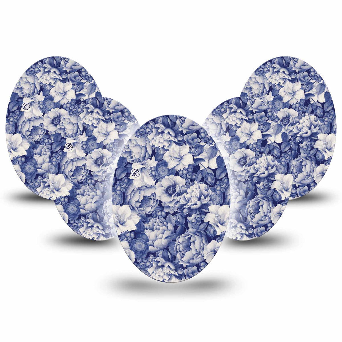 ExpressionMed Moody Blues Adhesive Patch Oval