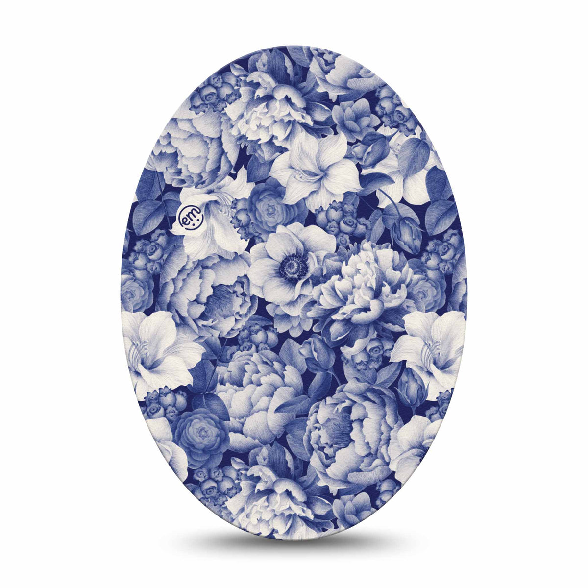 ExpressionMed Moody Blues Adhesive Patch Oval
