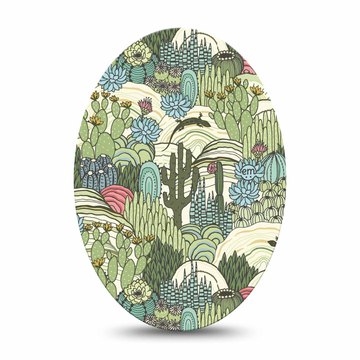 ExpressionMed Cactus Adhesive Patch Oval