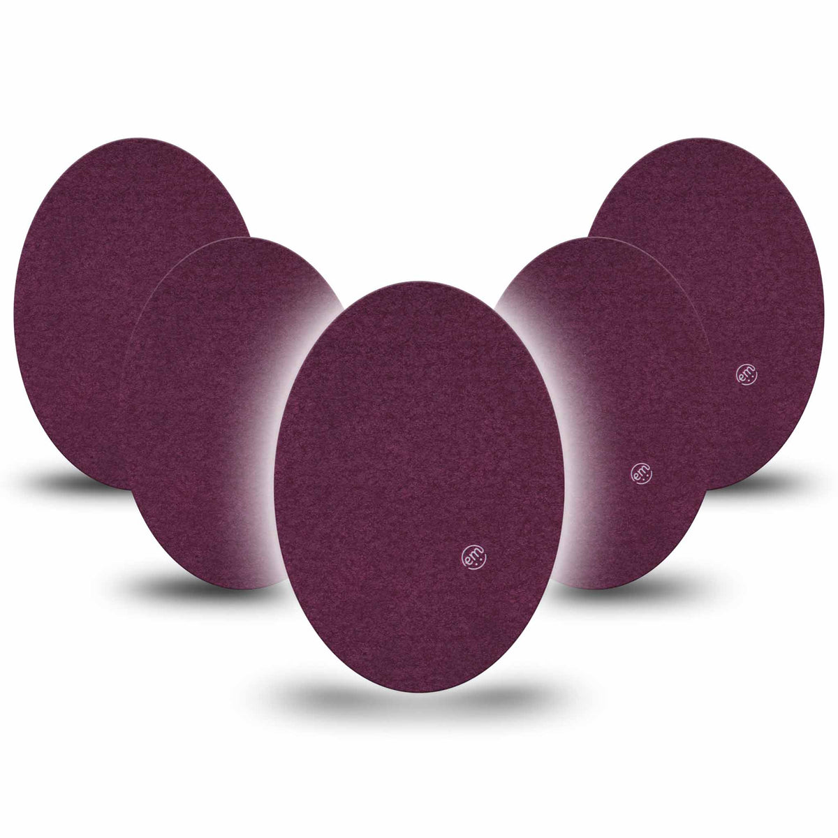 ExpressionMed Wine Adhesive Patch Oval