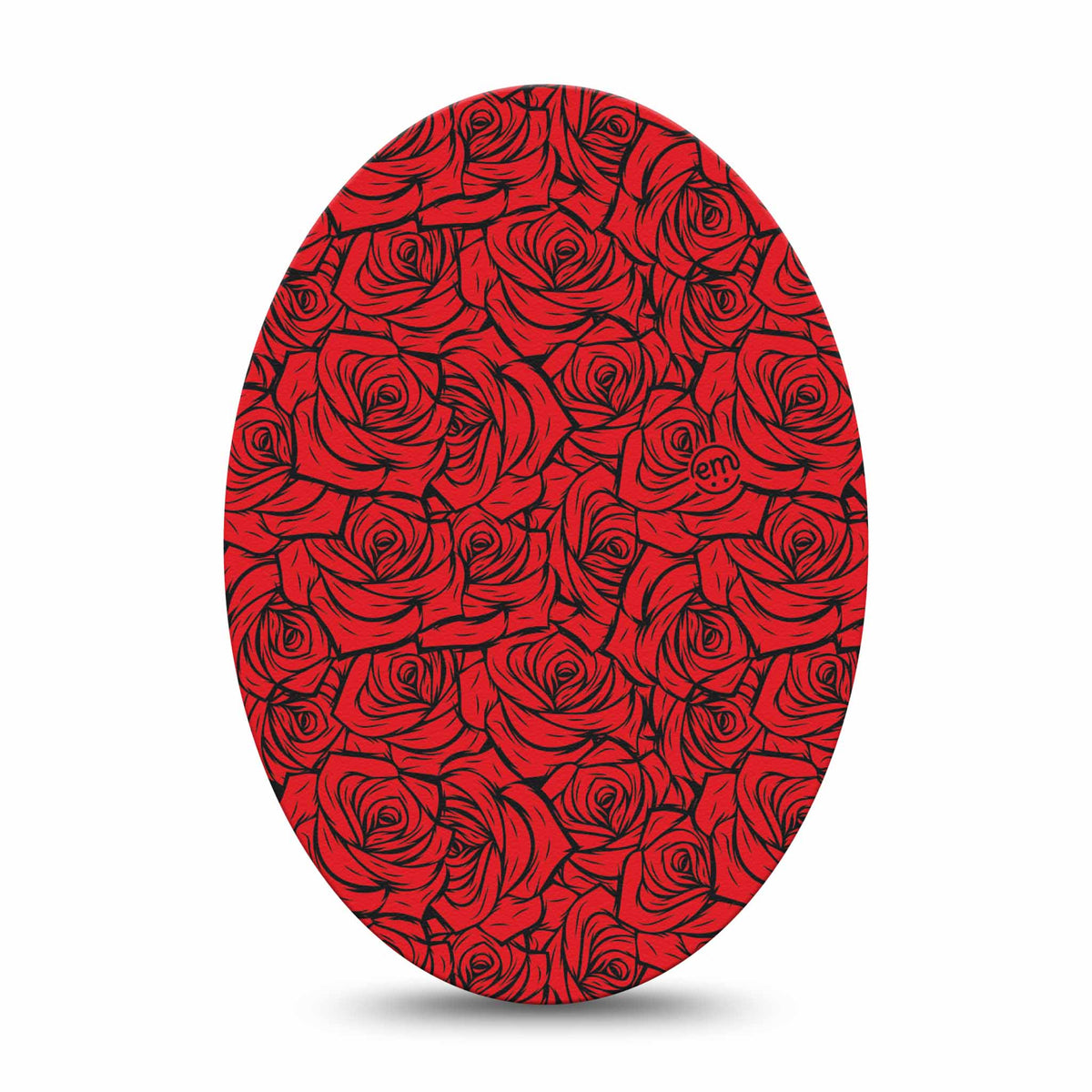 ExpressionMed Roses Adhesive Patch Oval