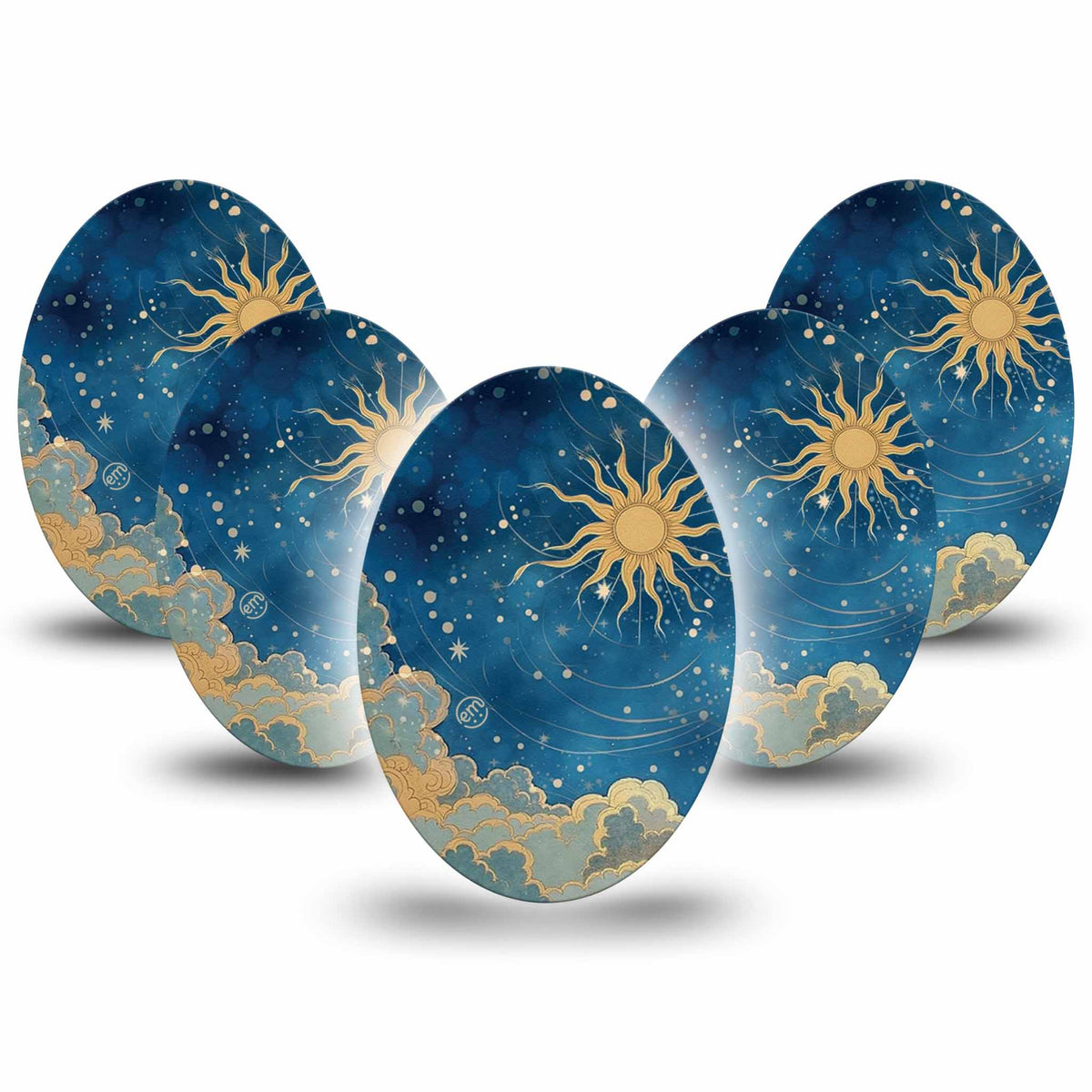 ExpressionMed Mystic Skies Adhesive Patch Oval