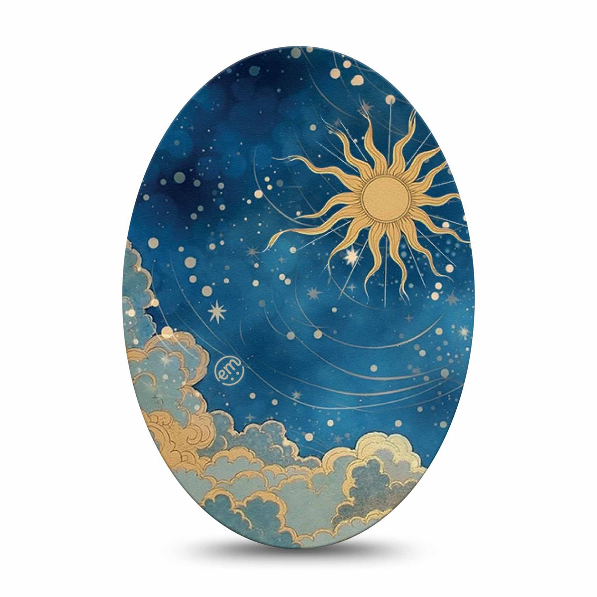 ExpressionMed Mystic Skies Adhesive Patch Oval