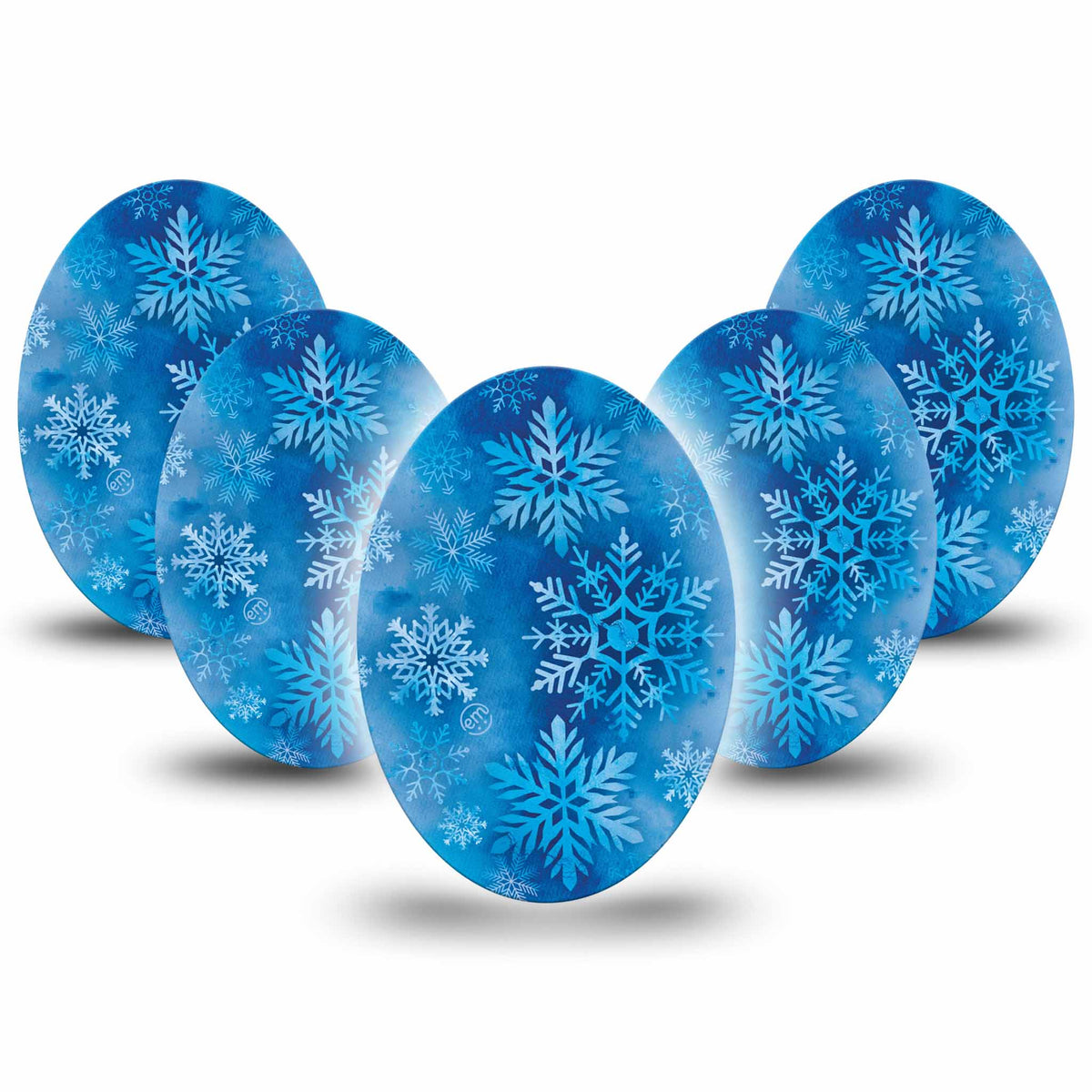 ExpressionMed Falling Snow Adhesive Patch Oval