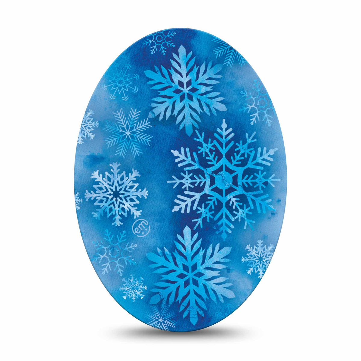 ExpressionMed Falling Snow Adhesive Patch Oval