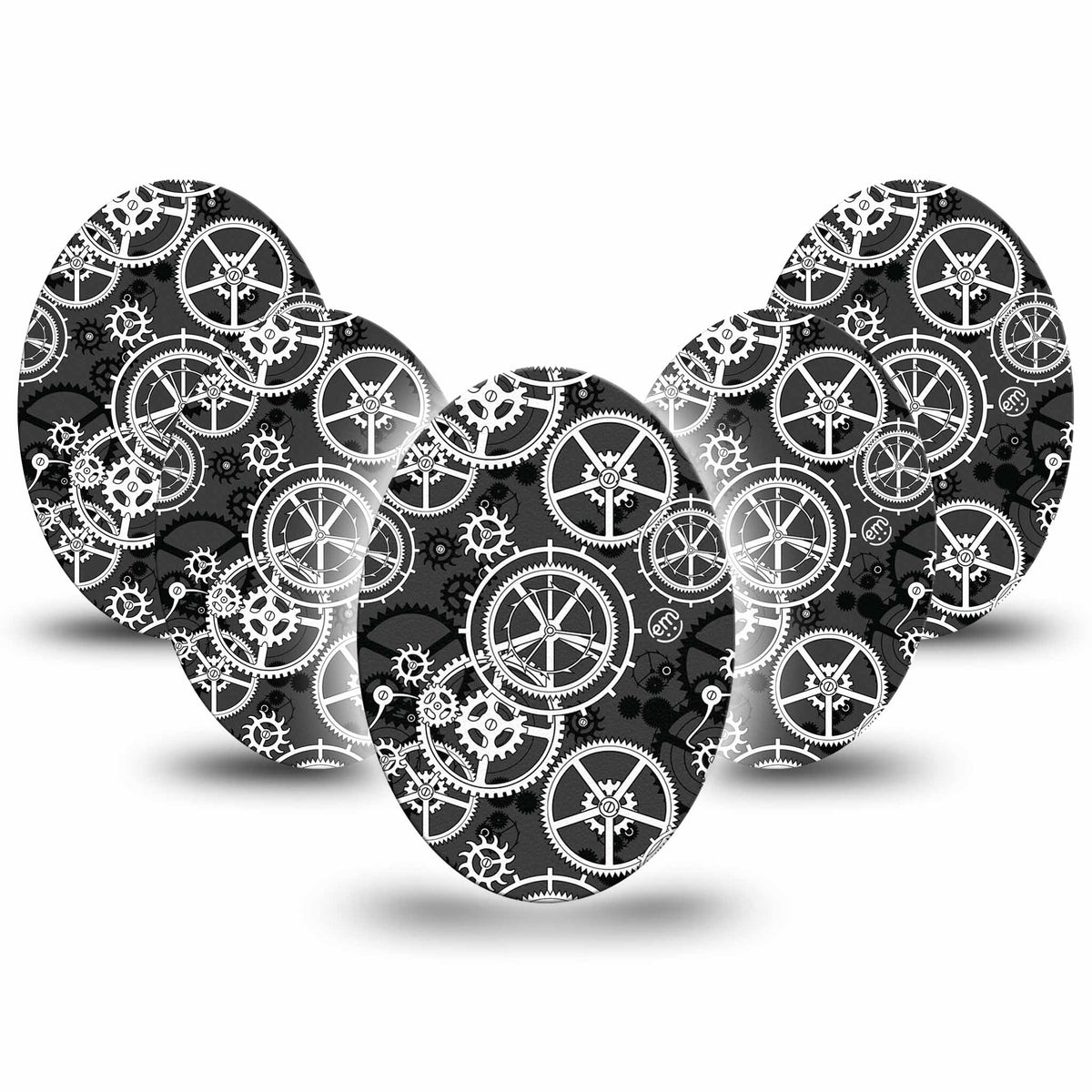 ExpressionMed Mechanisms Adhesive Patch Oval